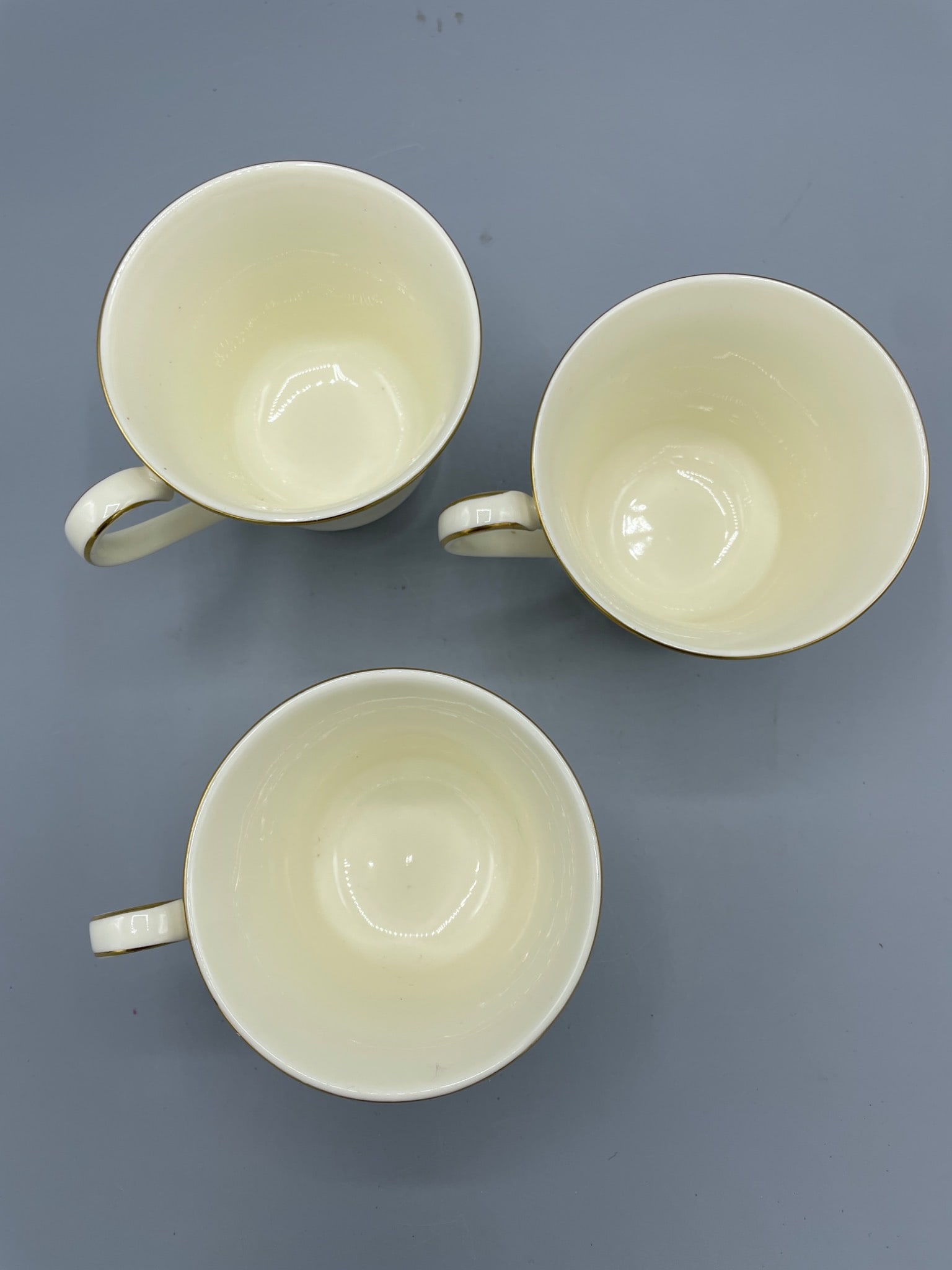 3 Royal Doulton Heather H5089 English Fine Bone China Teacups - 2