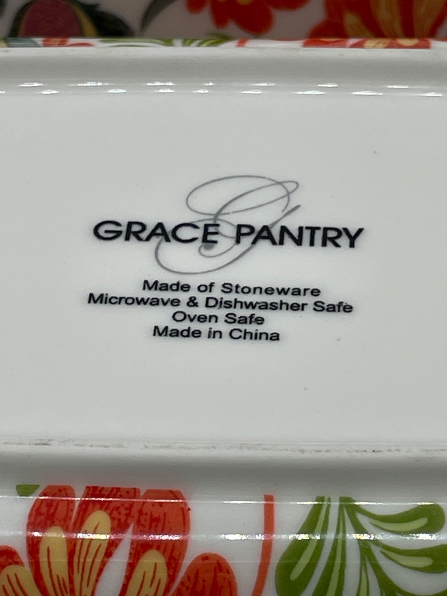 Grace Pantry Stoneware Containers with Lids - Set of 2 - 5
