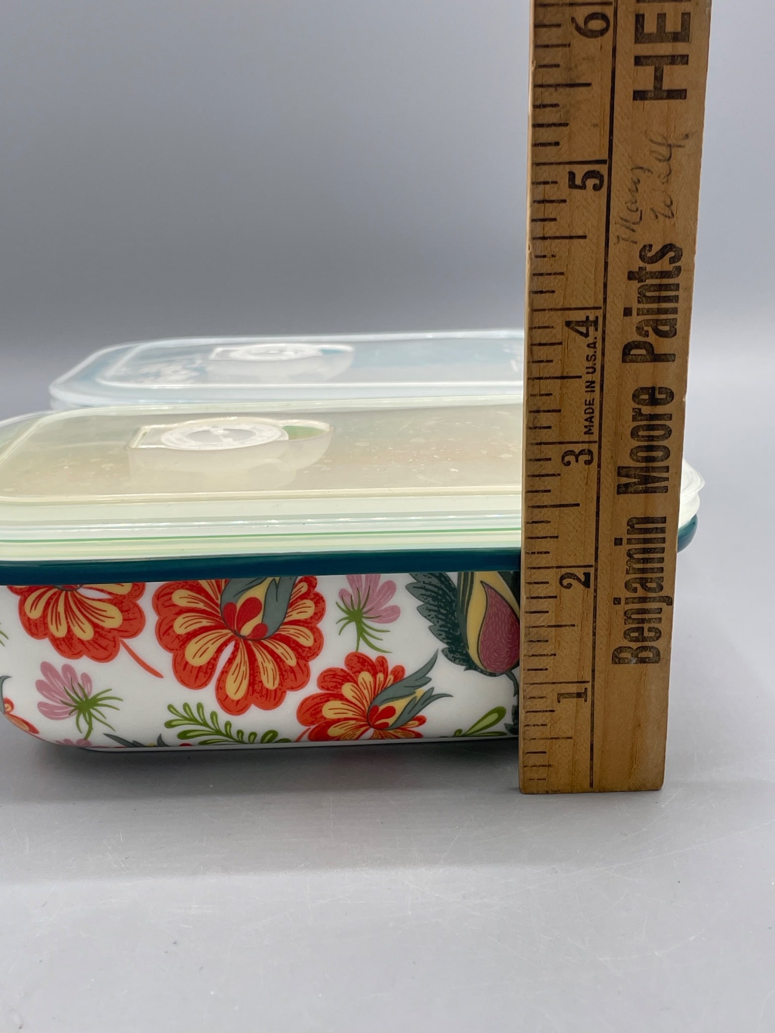 Grace Pantry Stoneware Containers with Lids - Set of 2 - 6