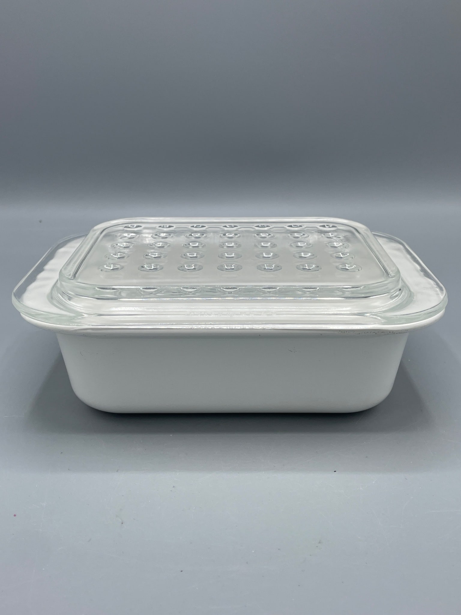 Corning Ware MC-1-B Baking Dish with Clear Glass Lid, 7x5.5x2 Inches - 2