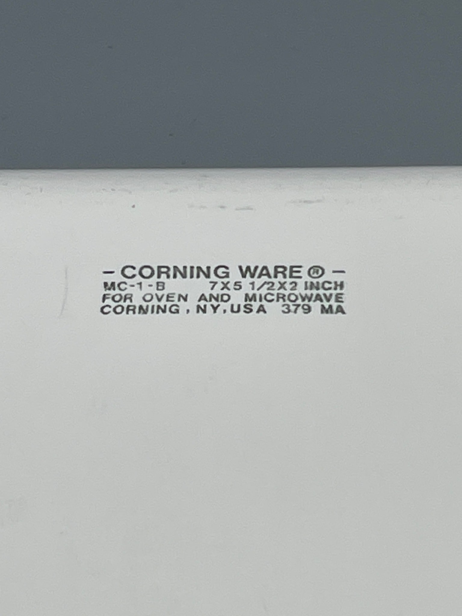Corning Ware MC-1-B Baking Dish with Clear Glass Lid, 7x5.5x2 Inches - 5