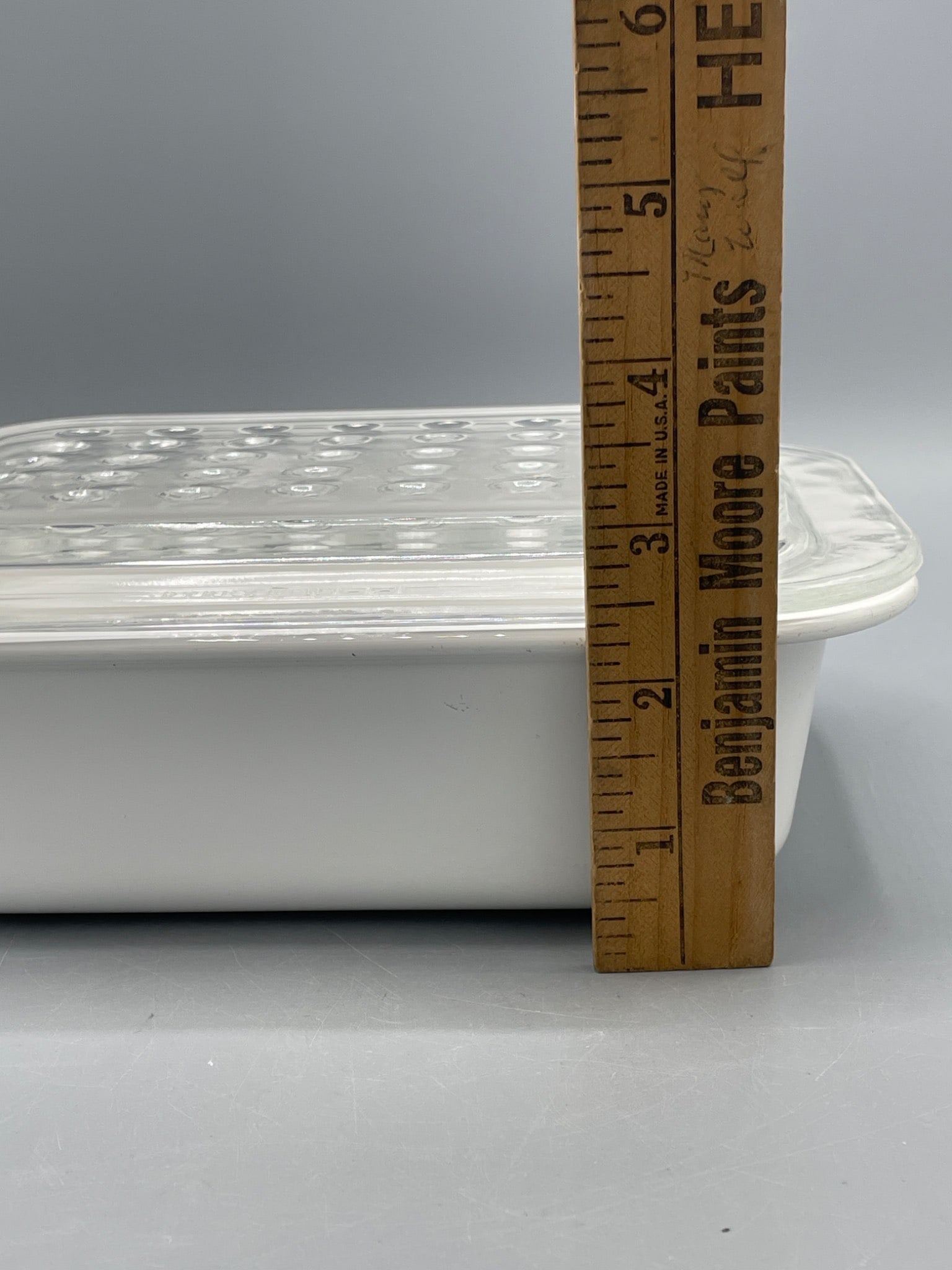 Corning Ware MC-1-B Baking Dish with Clear Glass Lid, 7x5.5x2 Inches - 6