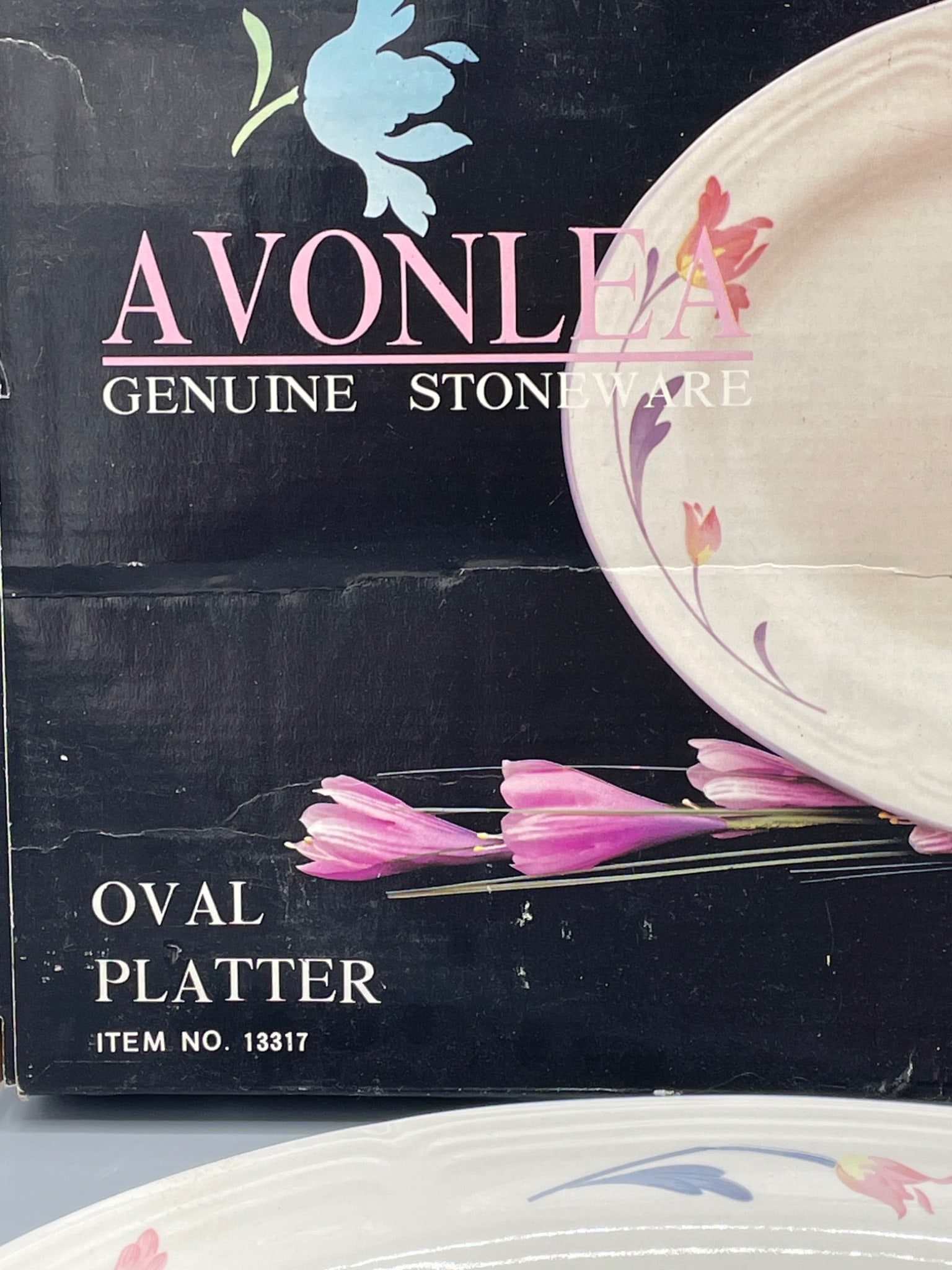 Avonlea Genuine Stoneware Oval Platter, Item No. 13317 - 2