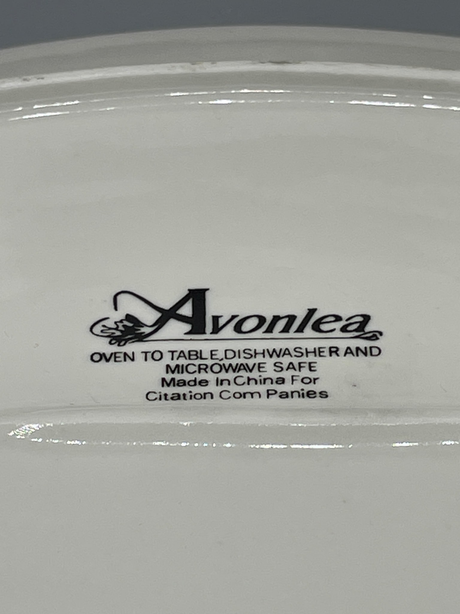 Avonlea Genuine Stoneware Oval Platter, Item No. 13317 - 4