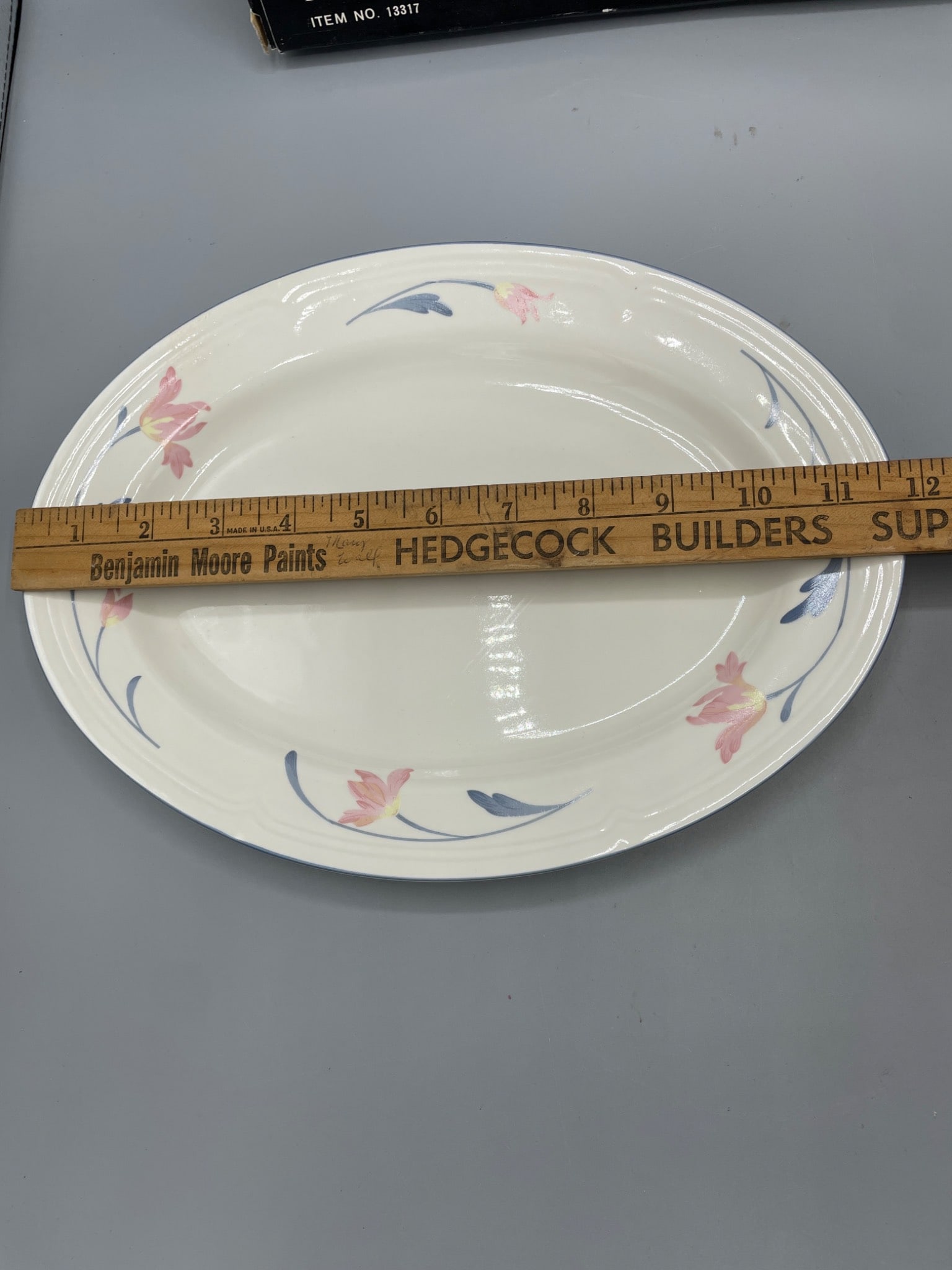 Avonlea Genuine Stoneware Oval Platter, Item No. 13317 - 5