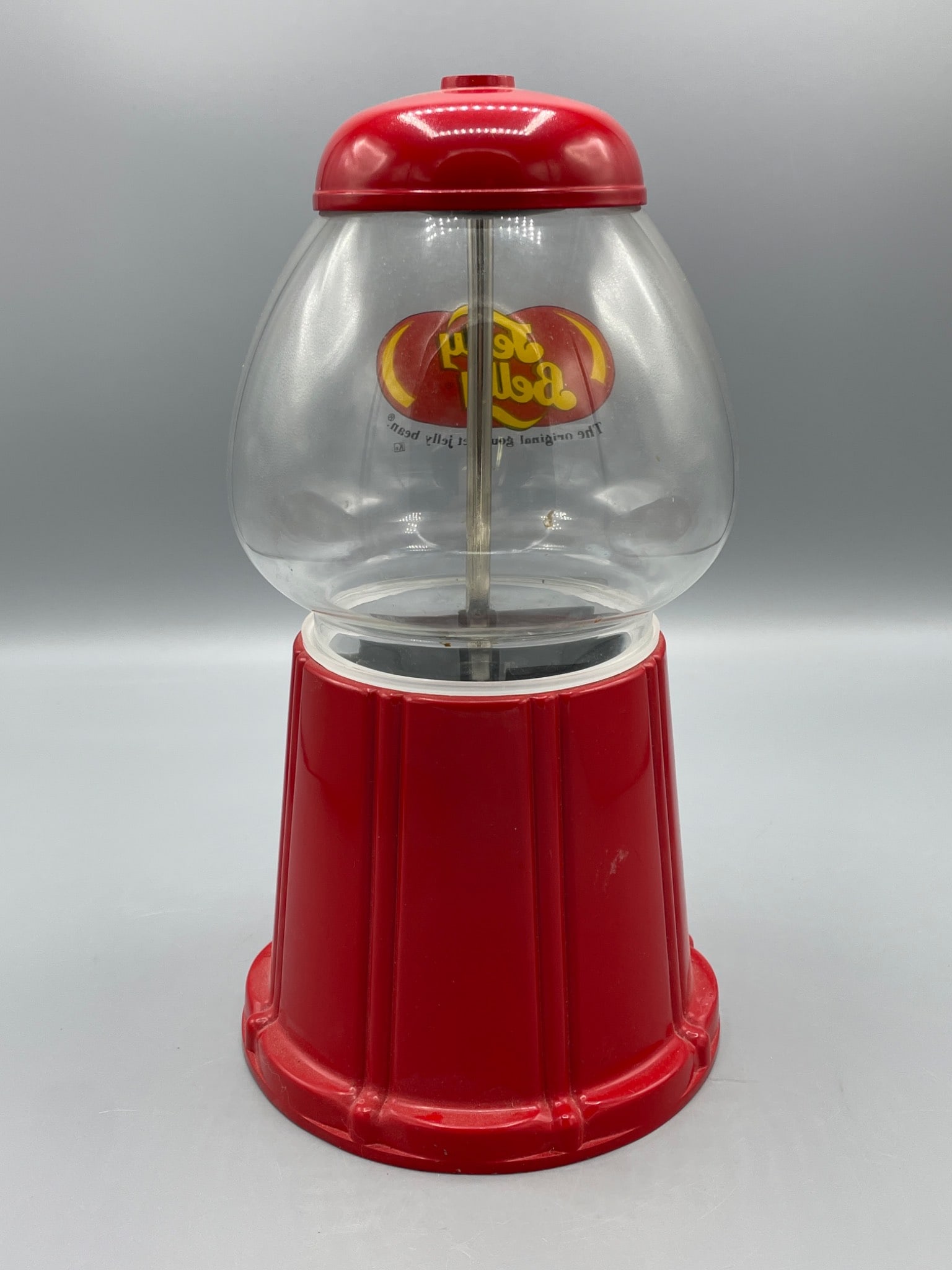 Jelly Belly Coin-Operated Gumball Machine with Red Base - 2