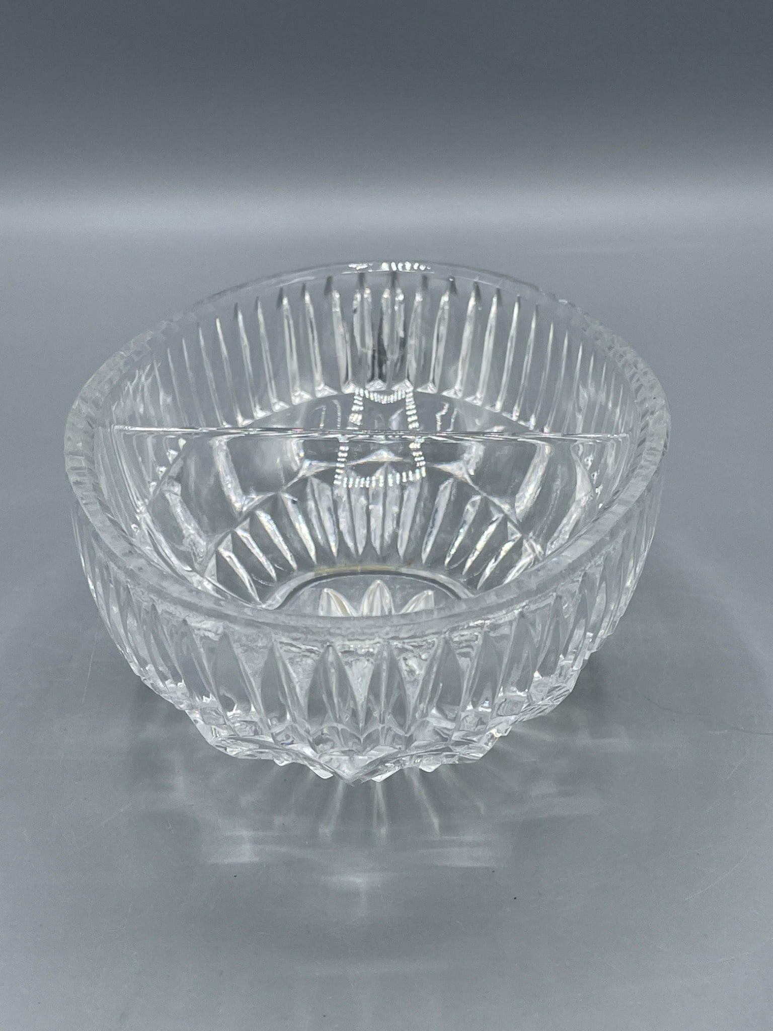 Pressed Glass Divided Serving Dish. - 3