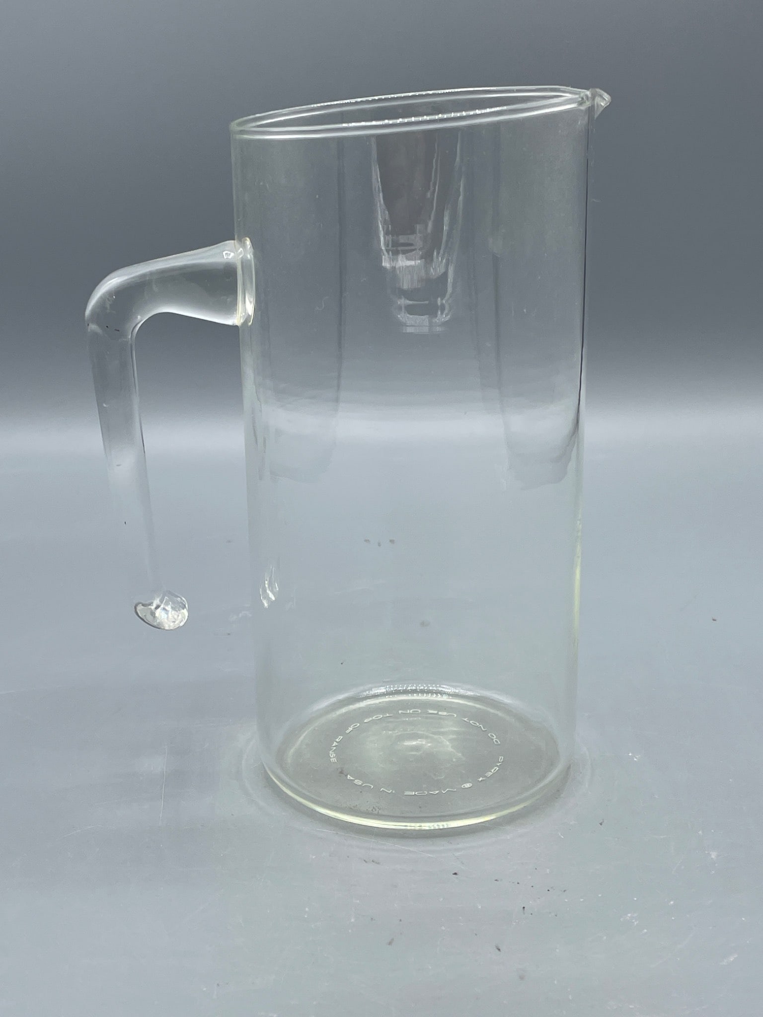 Pyrex Glass Pitcher, Made in USA, 7 Inches Tall - 2