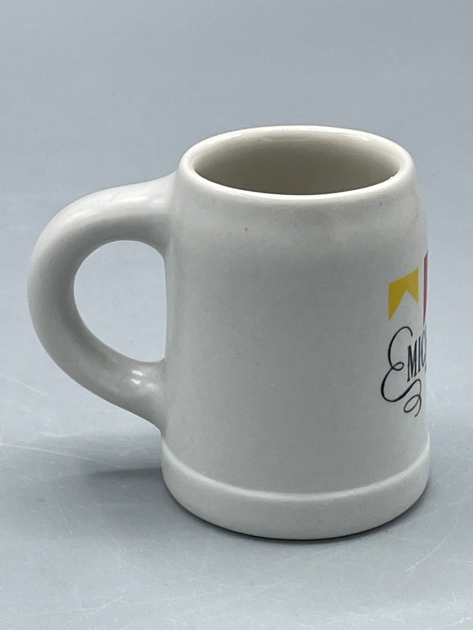 Michelob Beer Ceramic Mini Mug Made in Brazil - 2