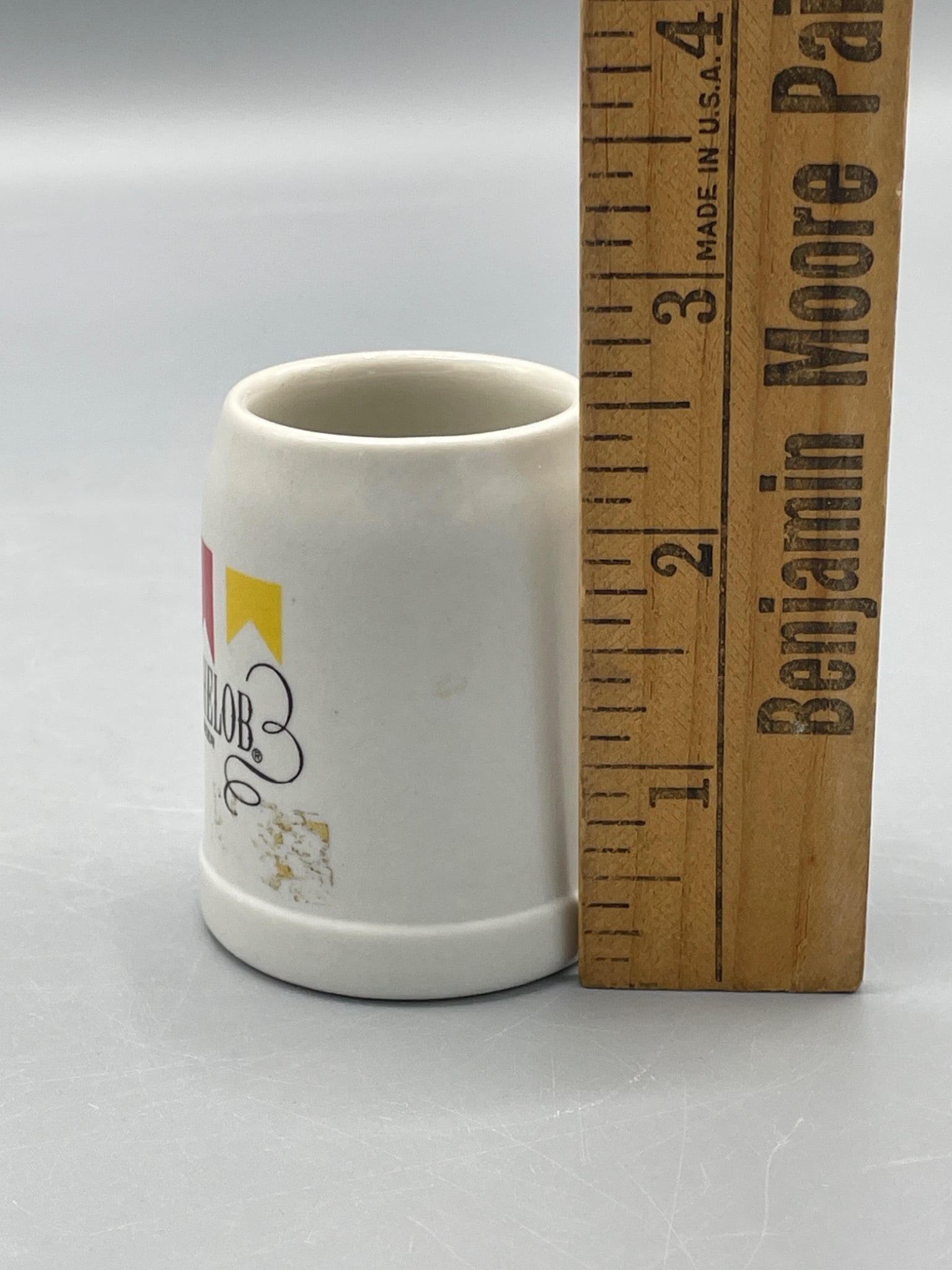 Michelob Beer Ceramic Mini Mug Made in Brazil - 5