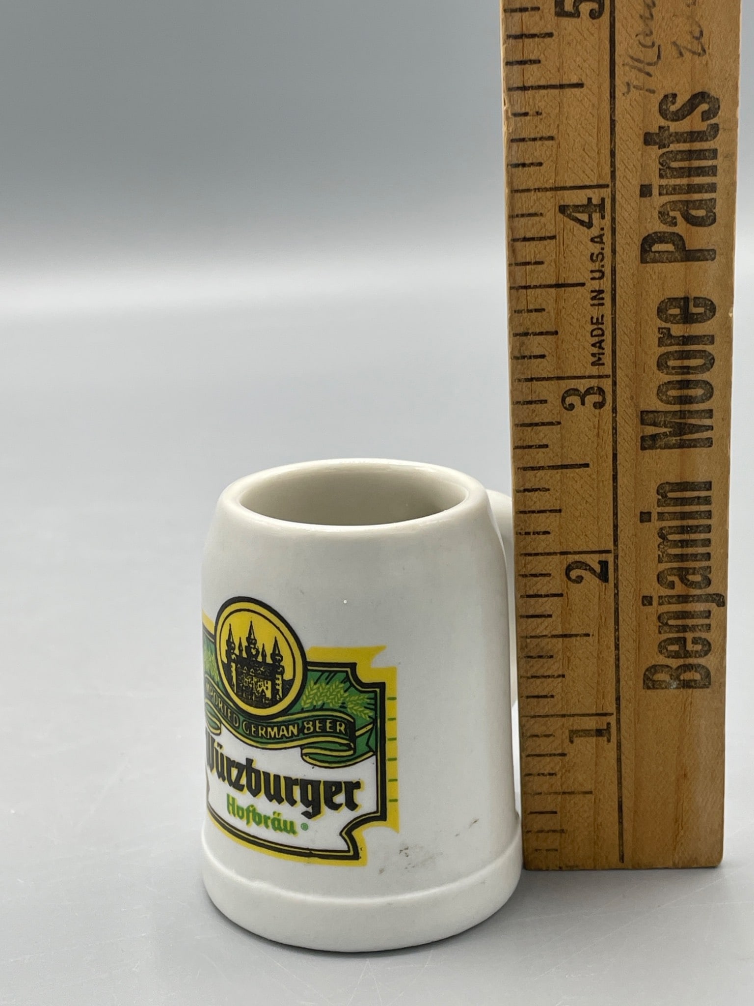 Wurzburger Hofbrau Imported German Beer Ceramic Stein Mug - 5