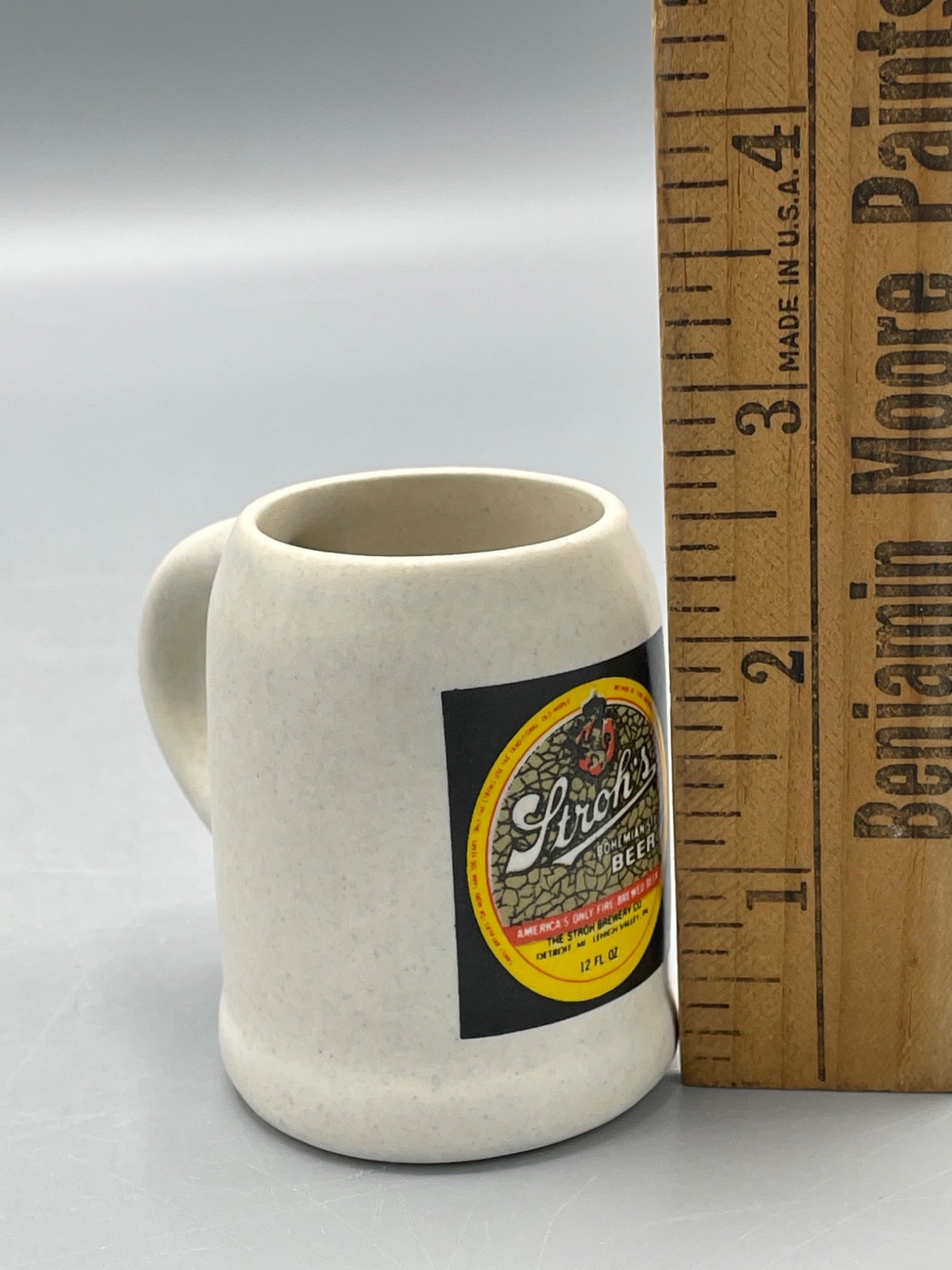 Strohâ€™s Bohemian Beer Ceramic Stein Made in Chile - 5