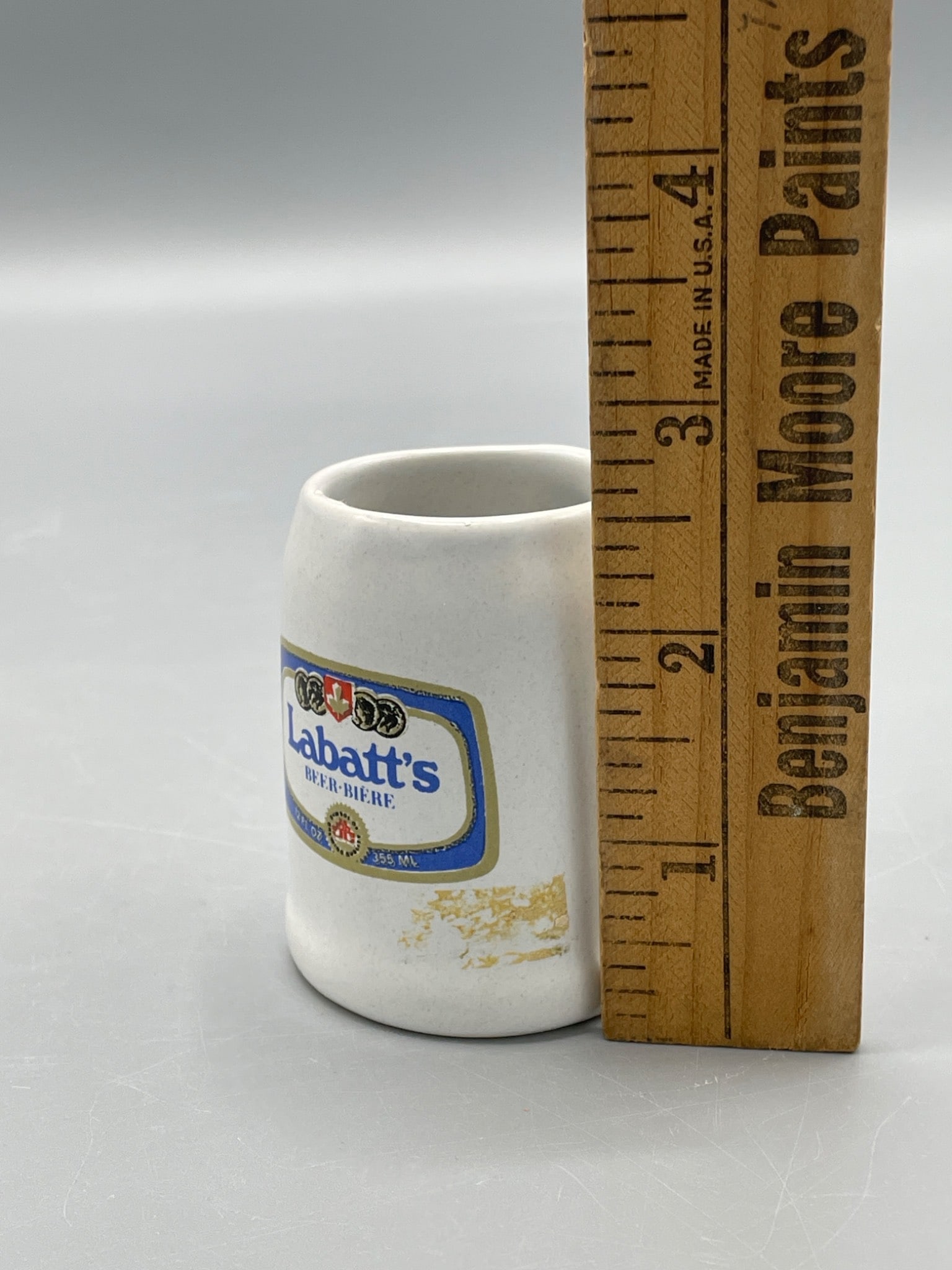 Labatt's Beer-Biere Ceramic Miniature Mug, Approximately 2.75 Inches Tall - 5