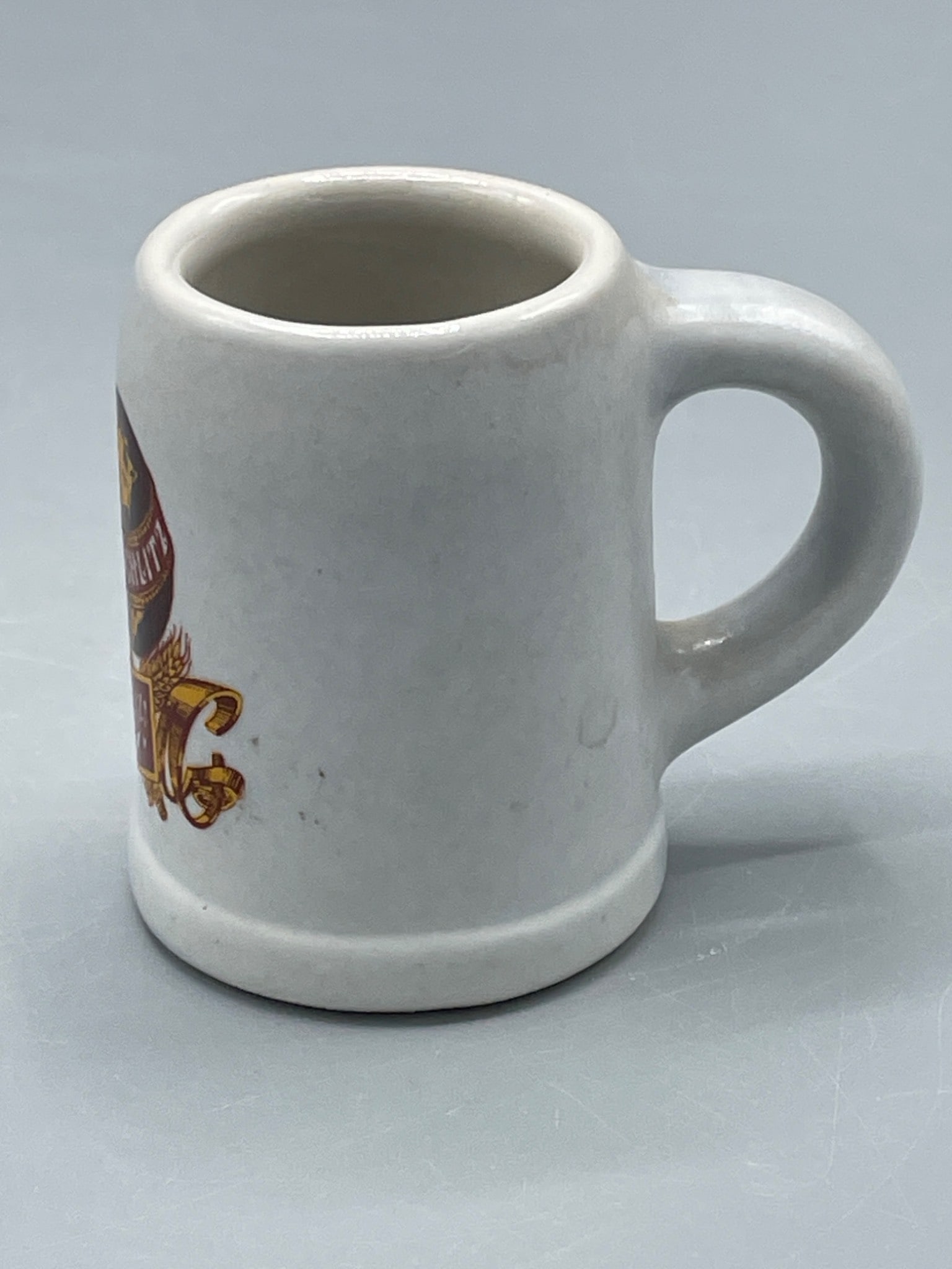 Ceramarte Miniature Beer Mug with Schlitz Logo, Made in Brazil - 2
