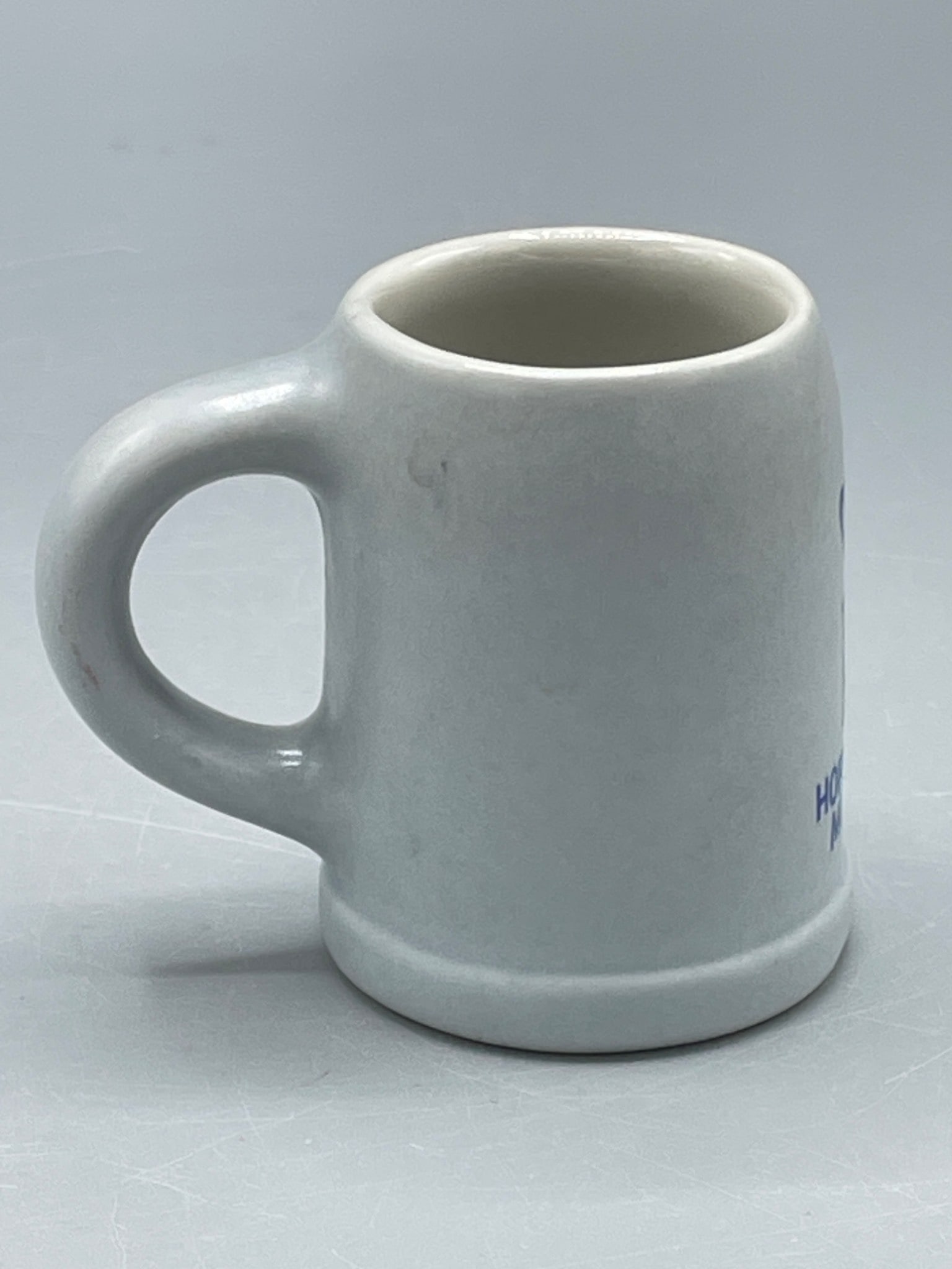 Hofbrauhaus Munchen Ceramic Beer Mug, "Made in Germany", Approximately 2.5 Inches Tall - 2