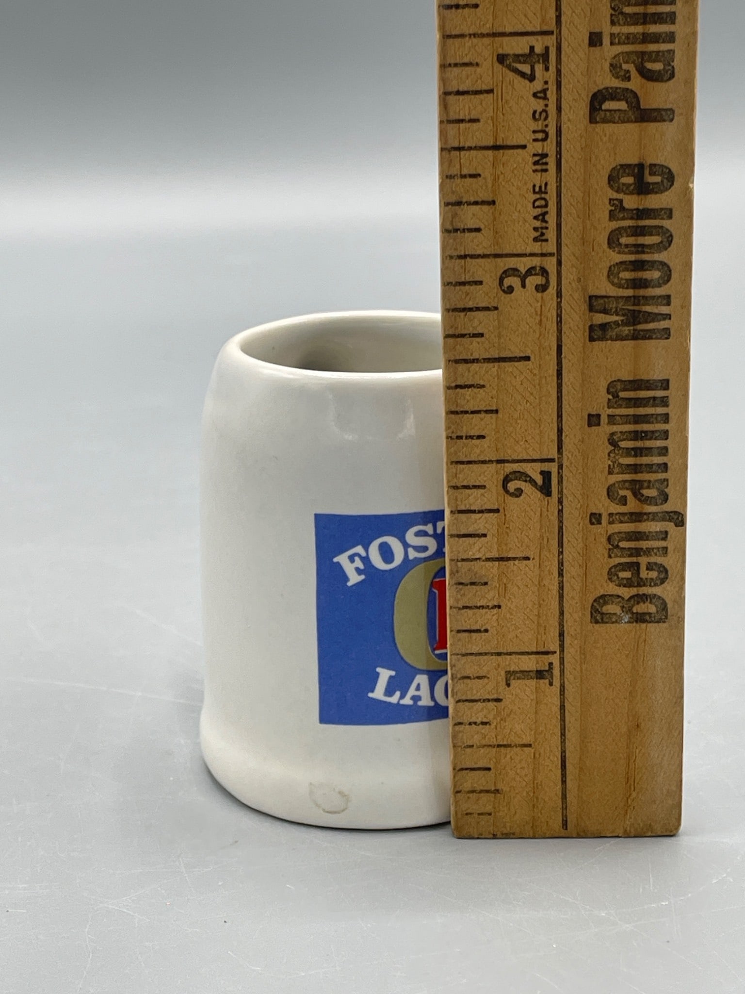 Foster's Lager Ceramic Beer Mug, Made in Chile - 5