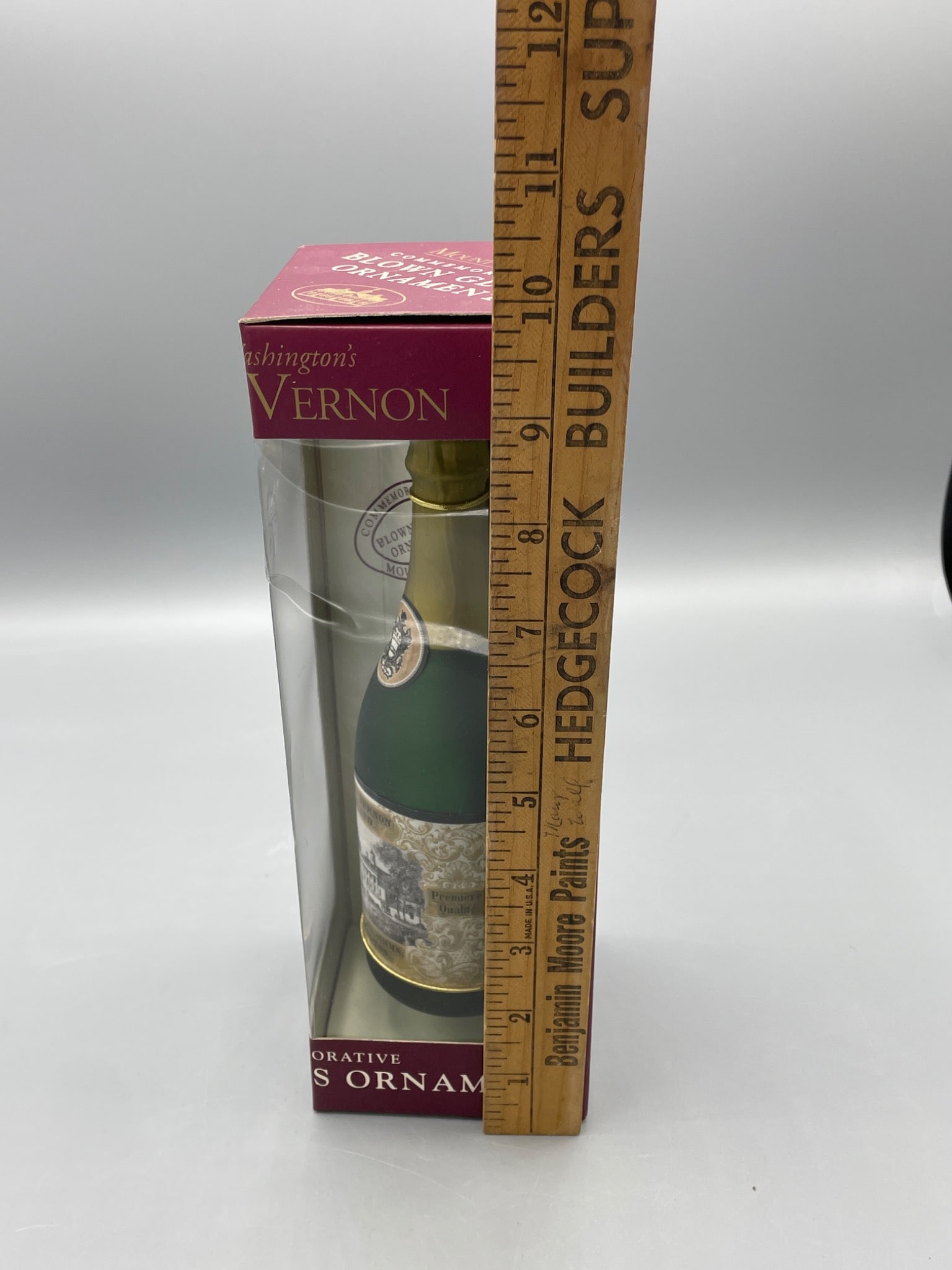 Mount Vernon Commemorative Blown Glass Ornament in Original Packaging - 5
