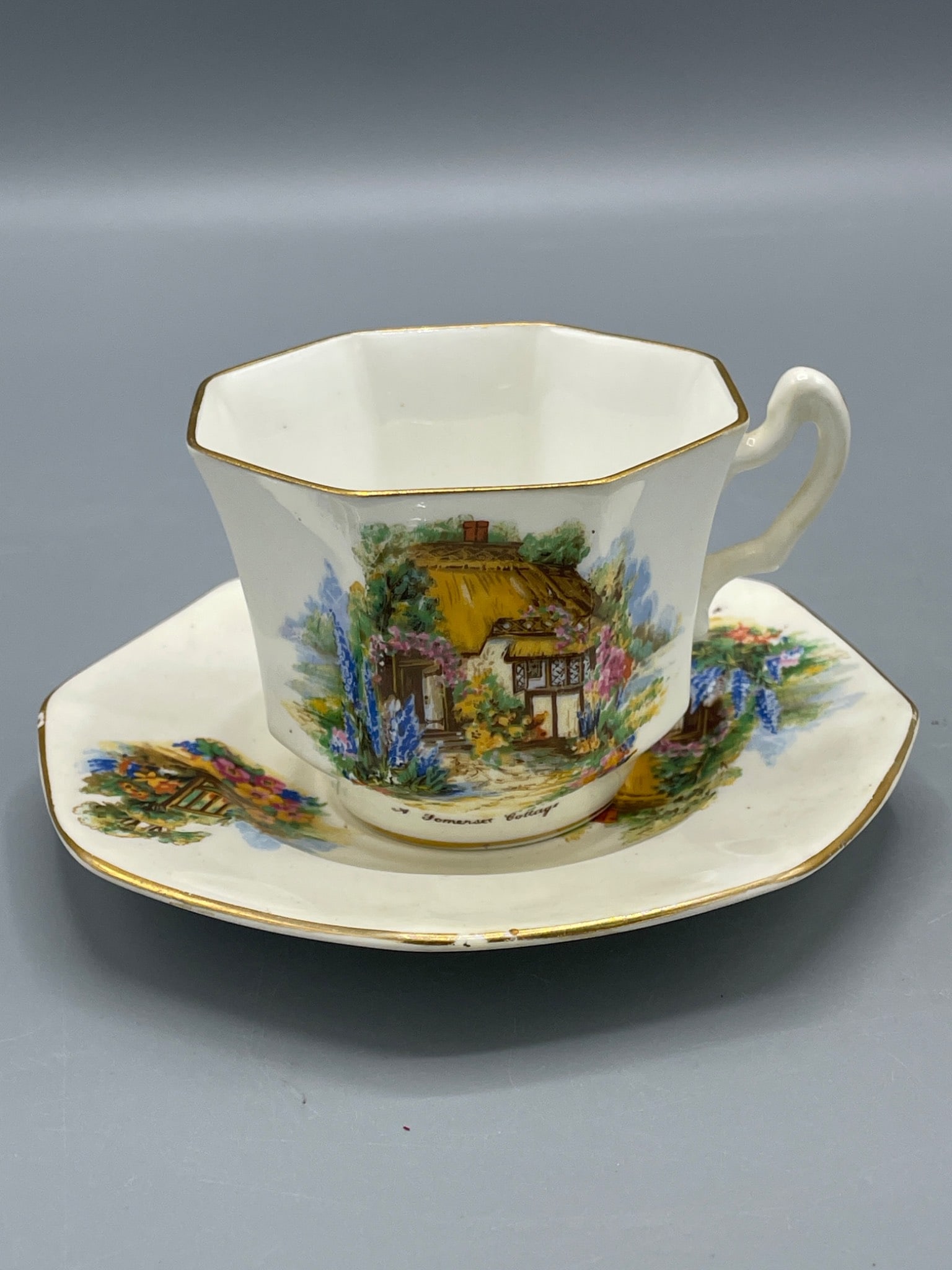Radfords Bone China Cup and Saucer Set, Made in England - 2