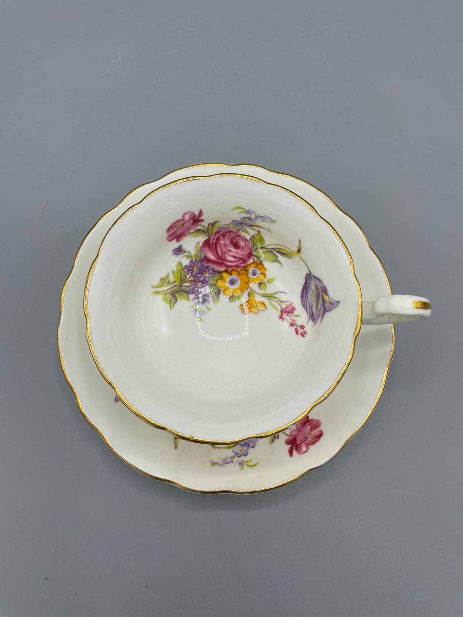Radfords Bone China Teacup and Saucer, Made in England - 2