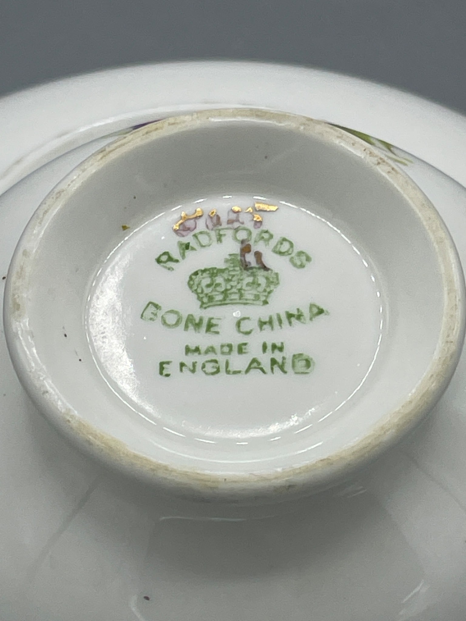 Radfords Bone China Teacup and Saucer, Made in England - 5