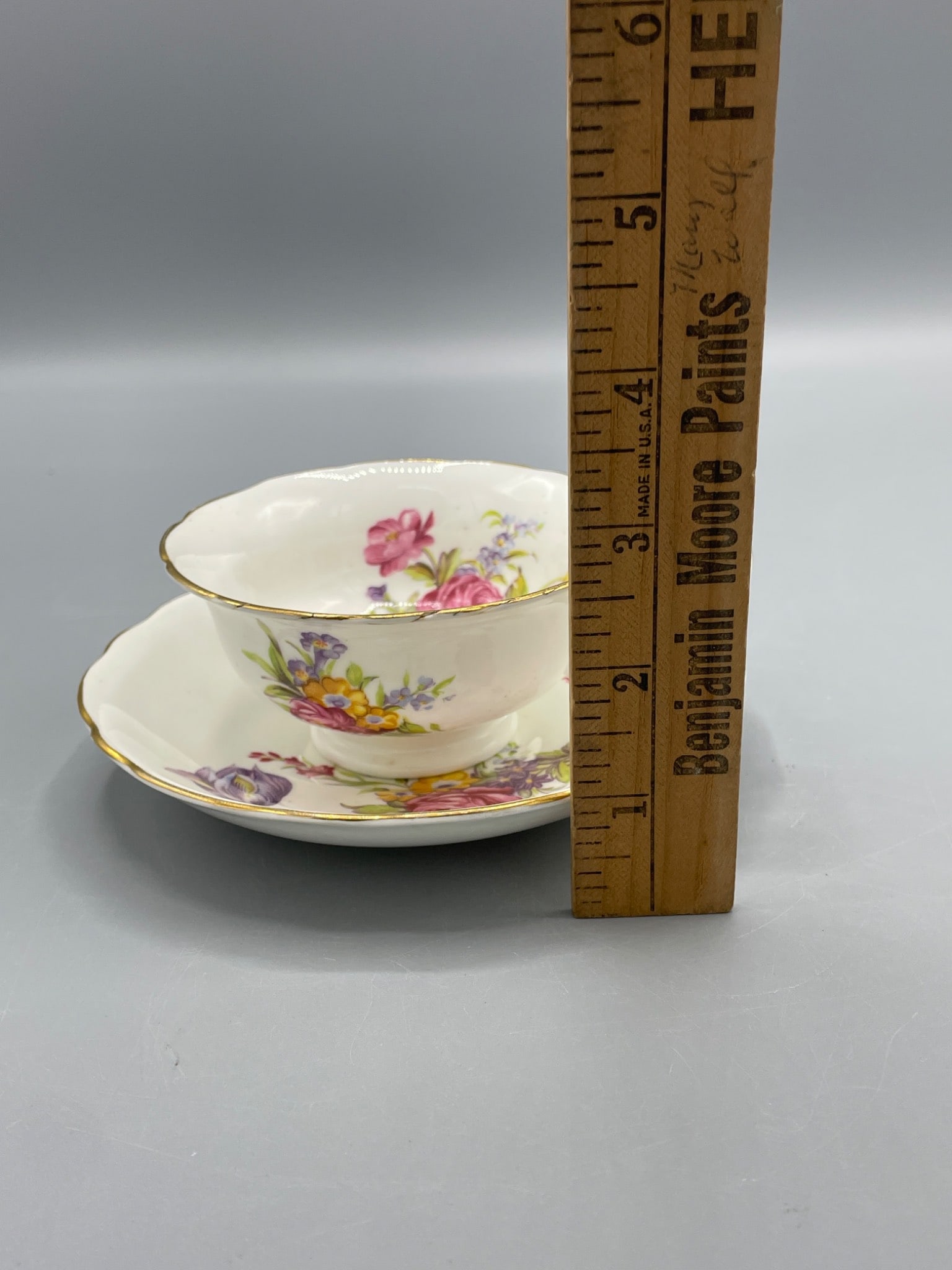 Radfords Bone China Teacup and Saucer, Made in England - 6