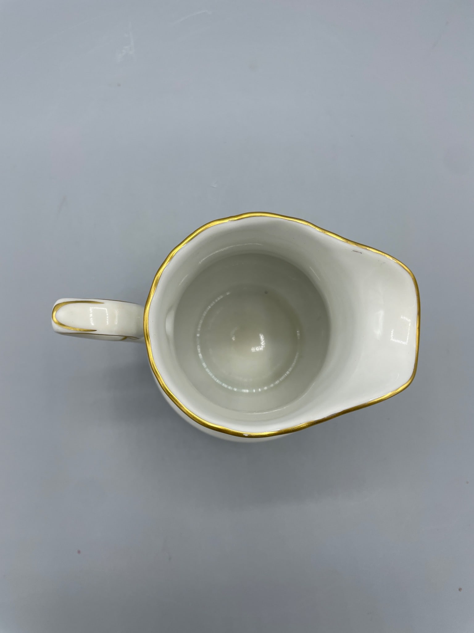 House of Goebel Milk Jug with Floral Design and Gold Trim, Made in West Germany - 3