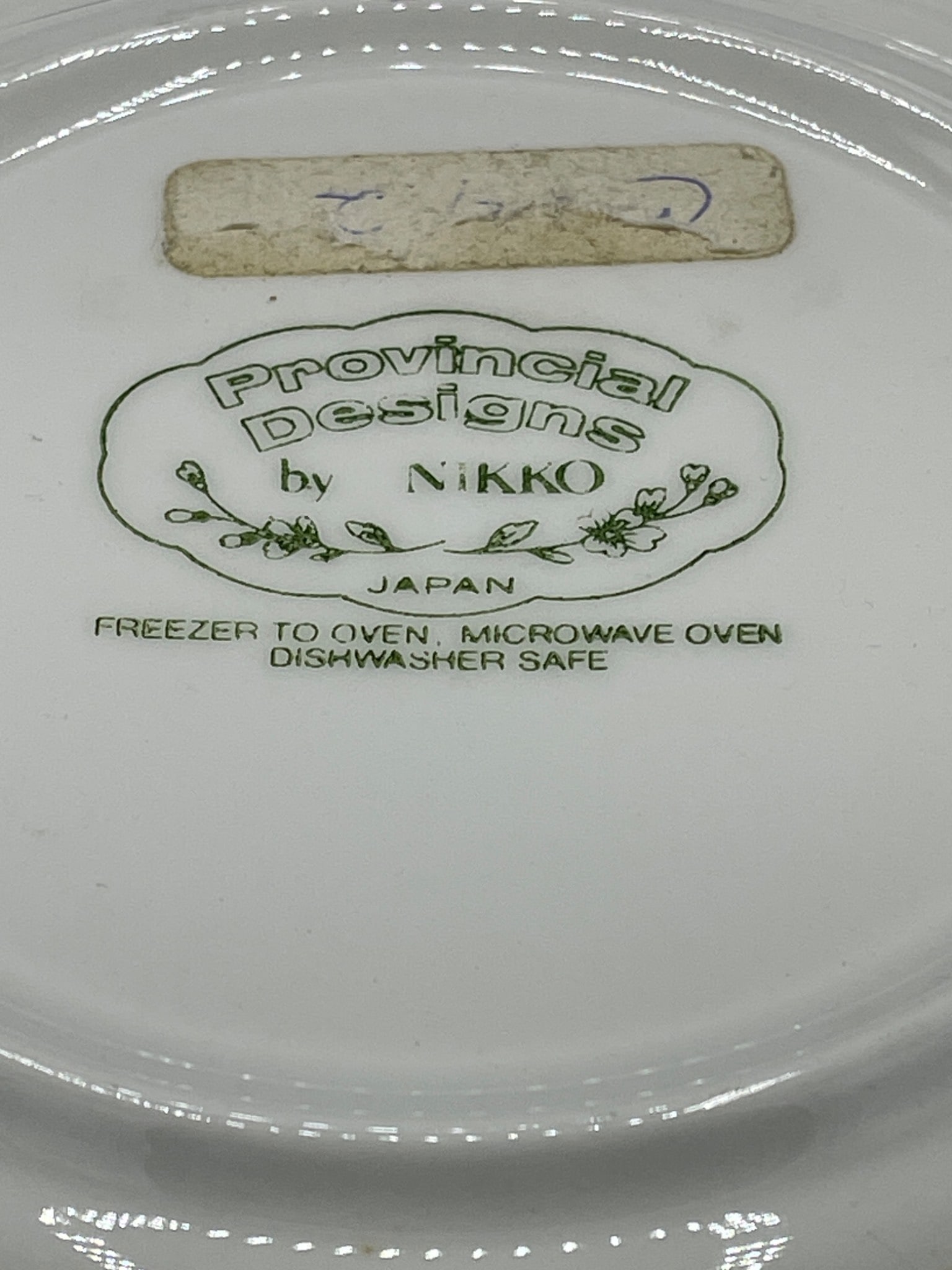 3 Nikko Provincial Designs Plates, Made in Japan - 4