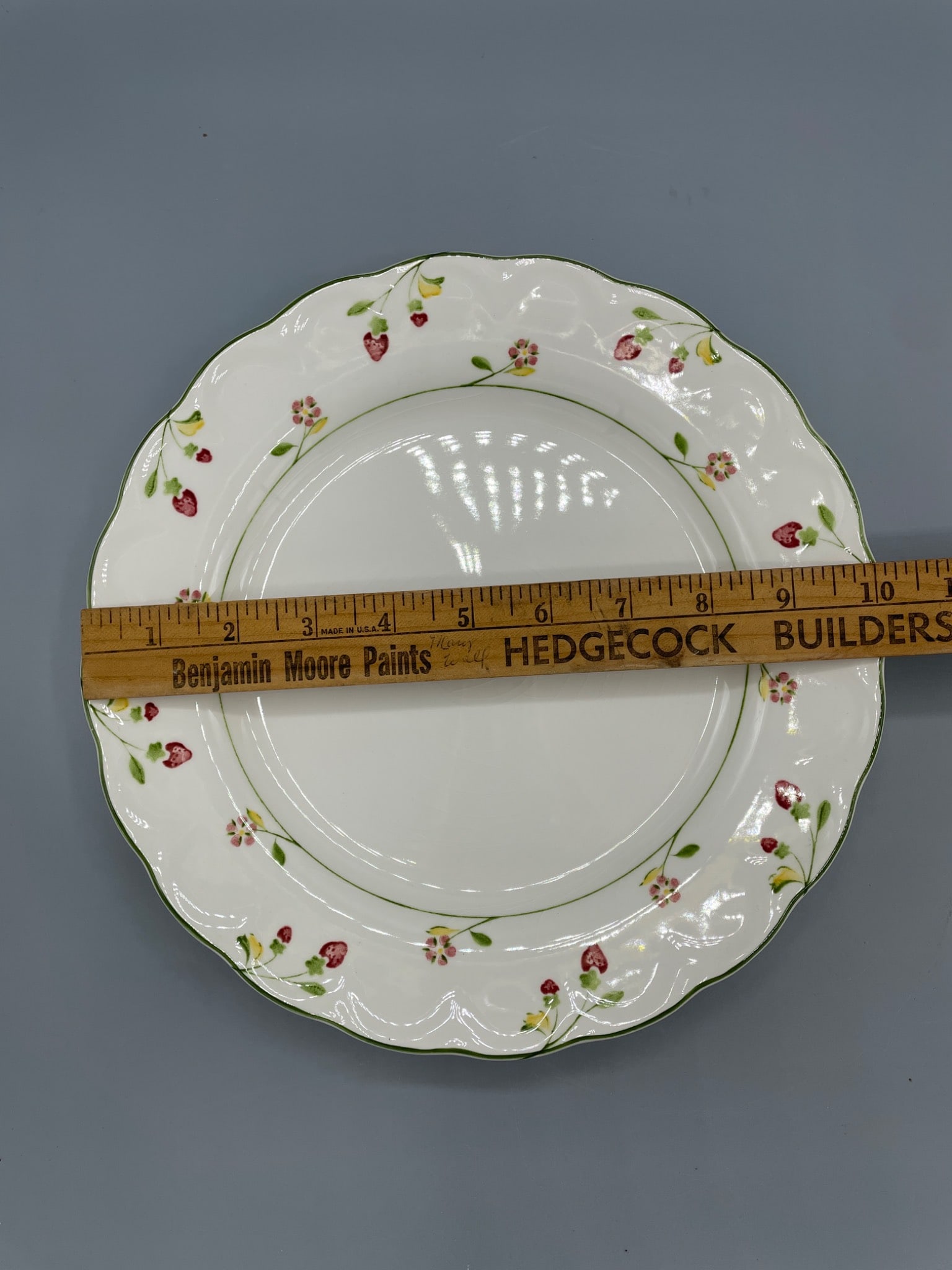 4 Nikko Provincial Designs Plates, Made in Japan - 4