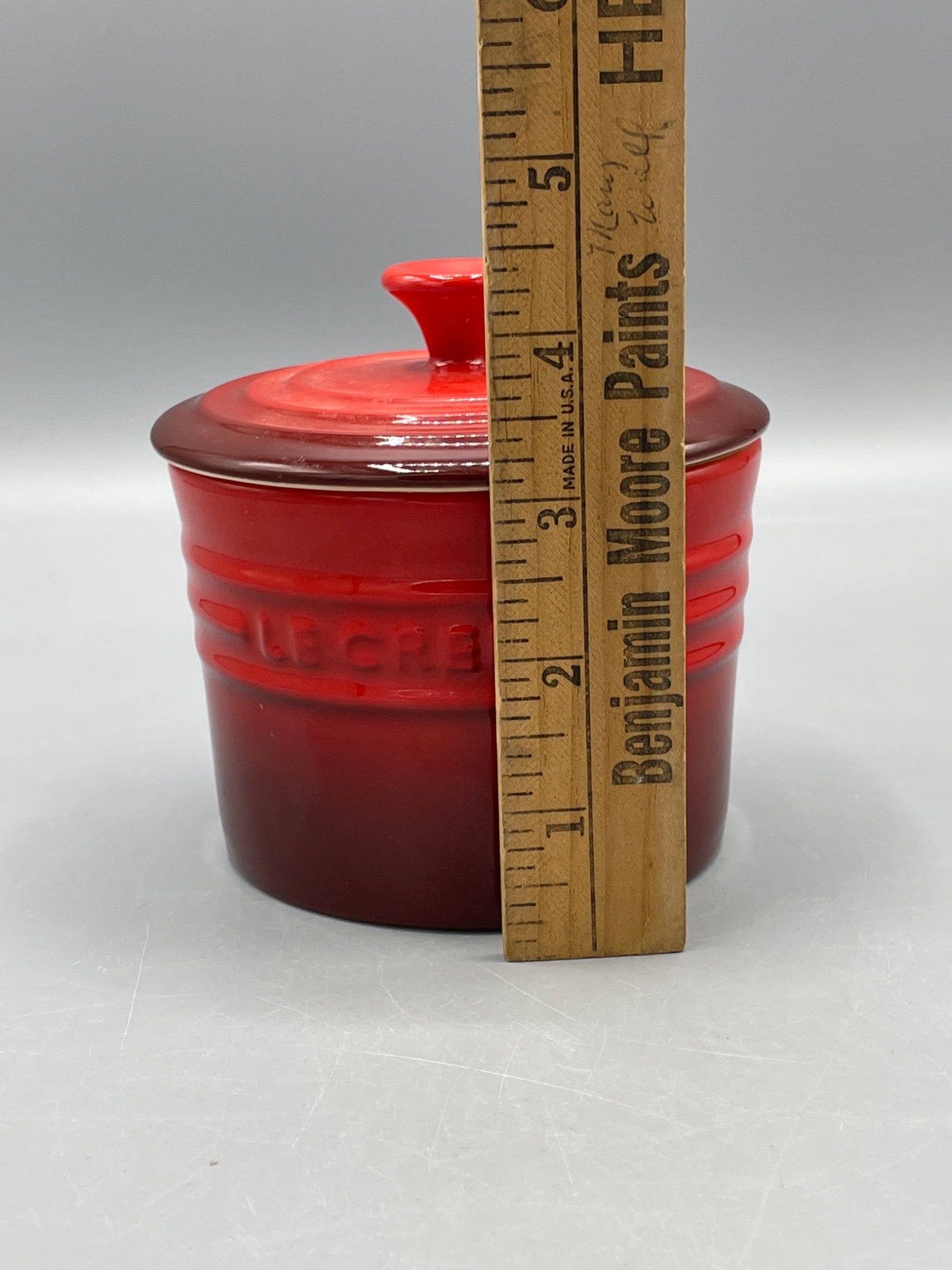 Le Creuset Medium Spice Jar with Lid, Cerise Red - 6