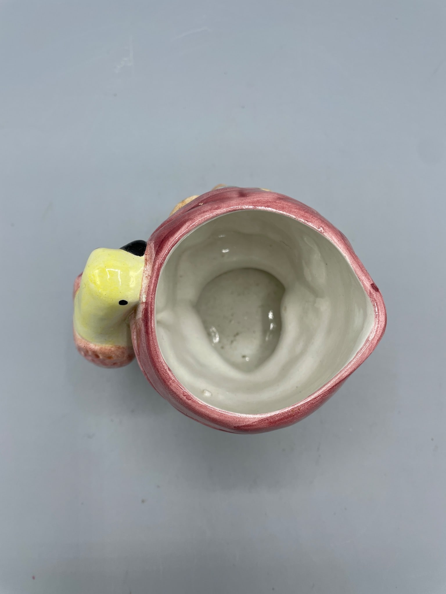 Ceramic Toby Pirate-Themed Mug with Parrot Handle, Approximately 4.5 Inches Tall - 3