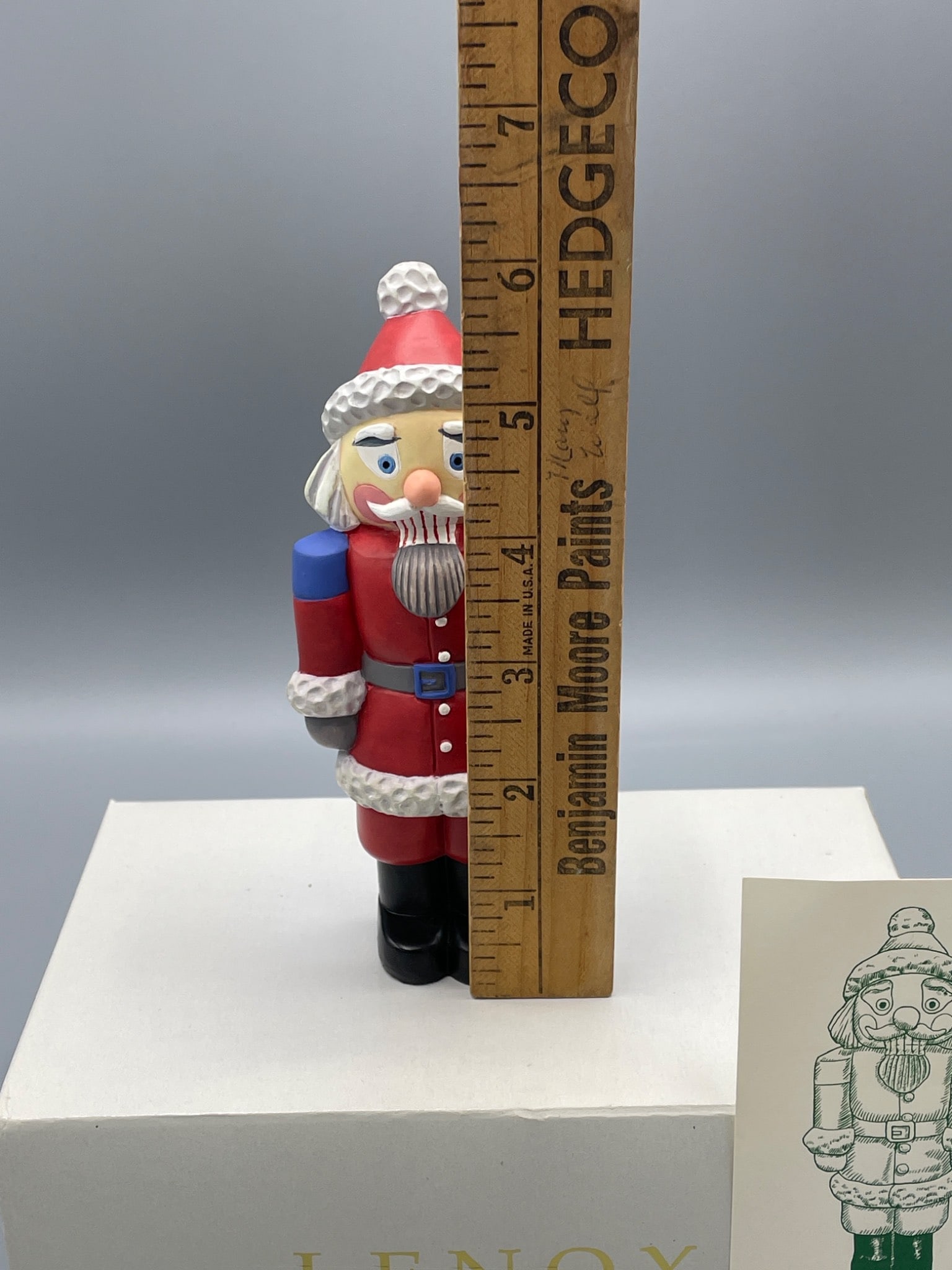 Lenox Nutcracker Santa Figurine from 'The Collector's Treasury of Santas Collection' - 5