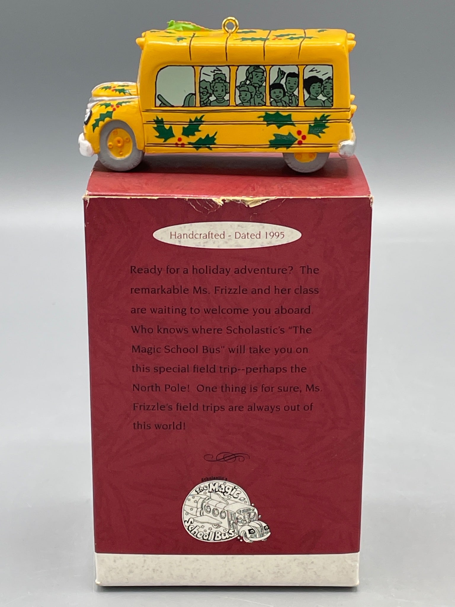 1995 Hallmark Ornament: The Magic School Bus with Ms. Frizzle - 2