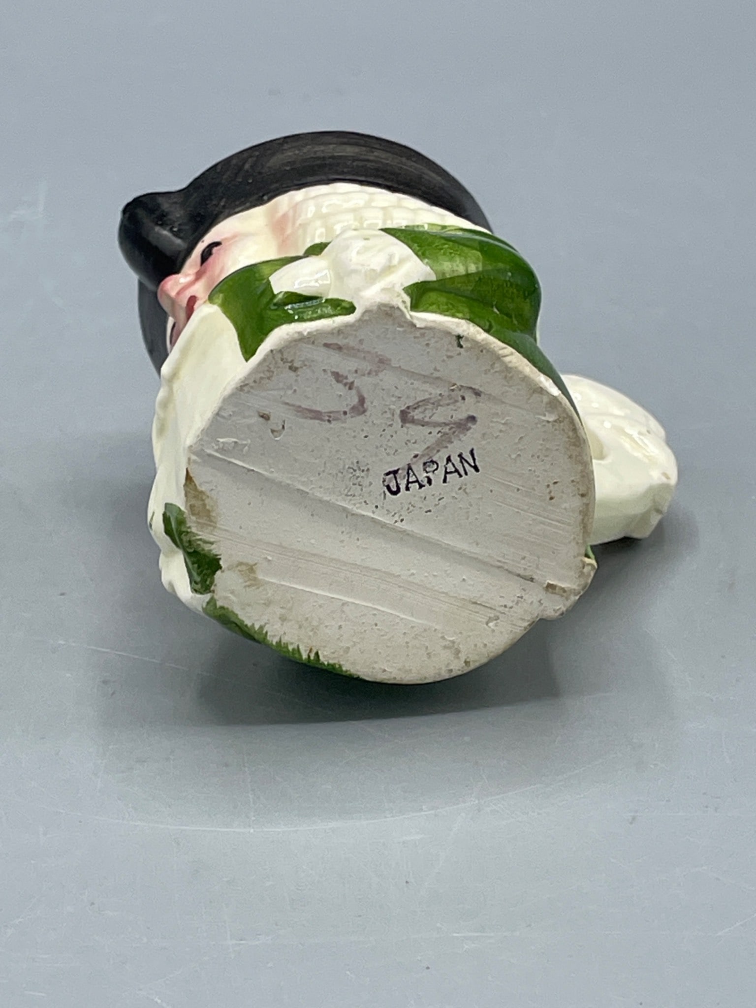 Small Ceramic Creamer in the Shape of a Colonial Figure, Marked 'Japan' - 4
