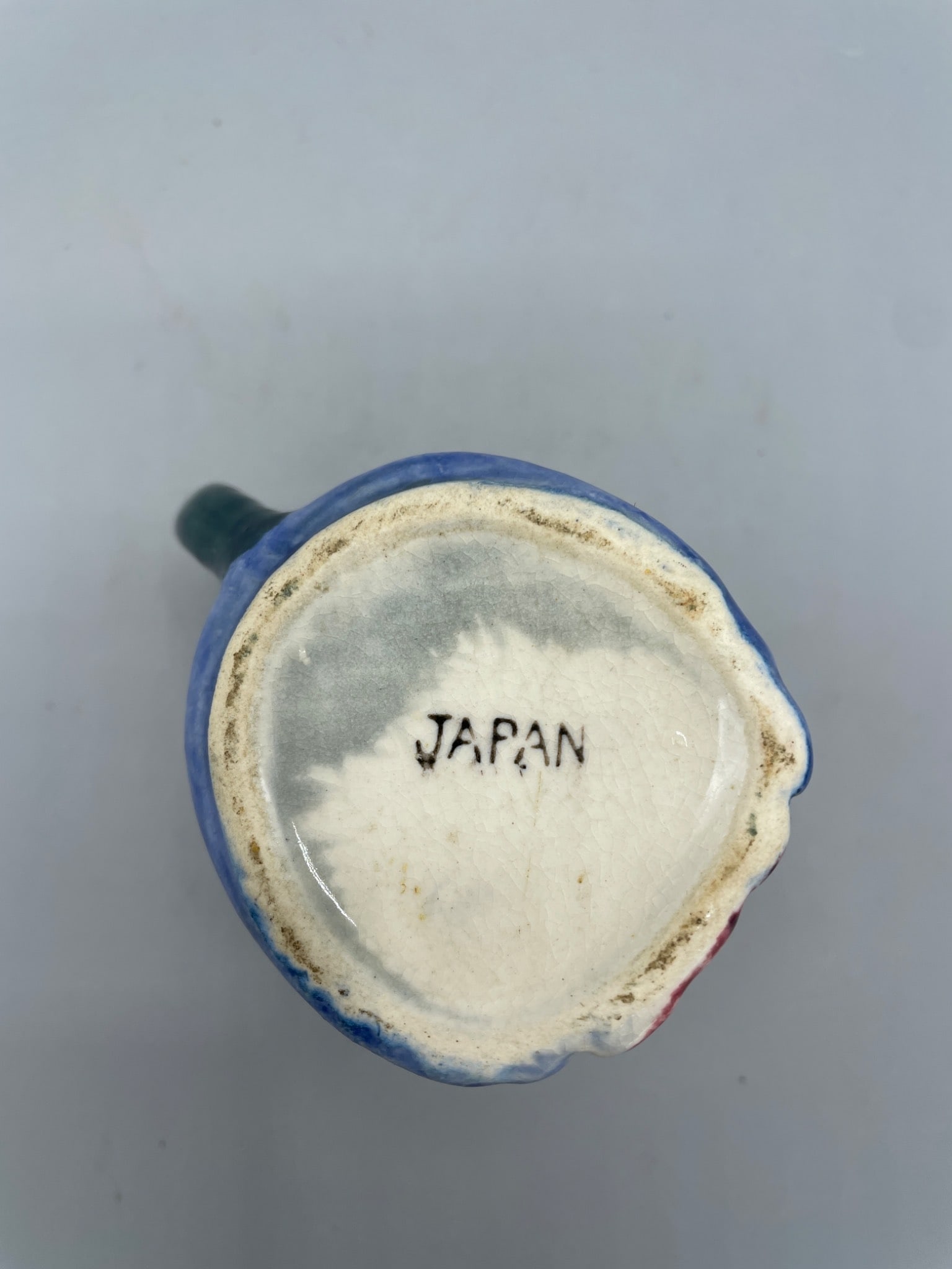 Ceramic Character Mug Marked 'Japan', Approximately 2.5 Inches Tall - 4