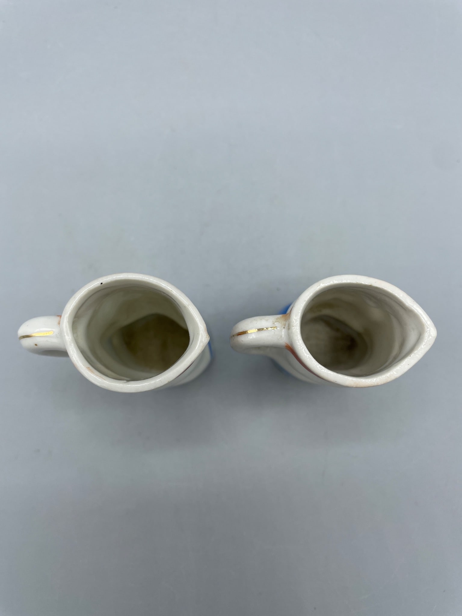Small Ceramic Pitchers Marked 'Made in Japan' - 3