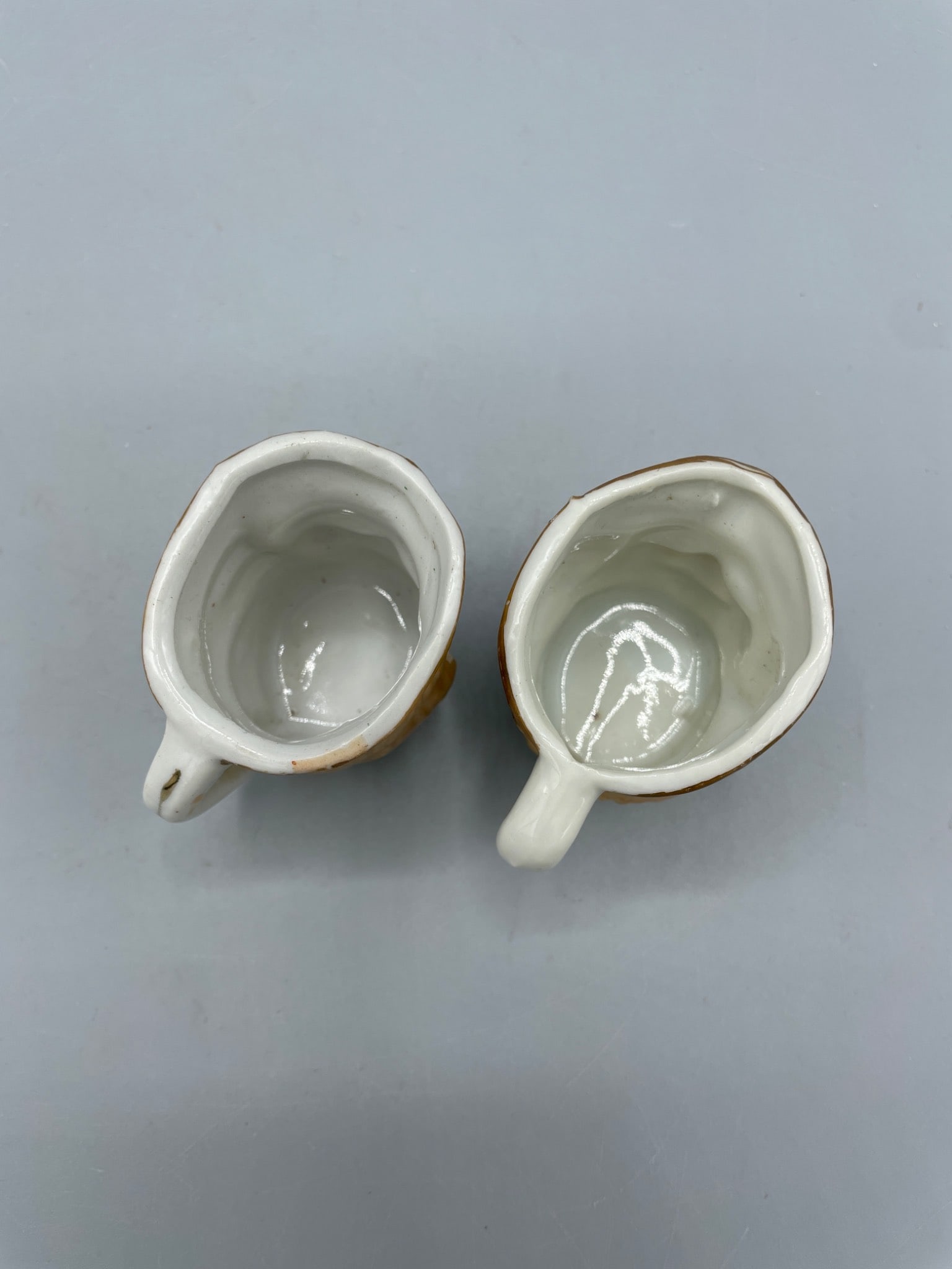 Made in Japan Hand-Painted Ceramic Character Pitchers - 3
