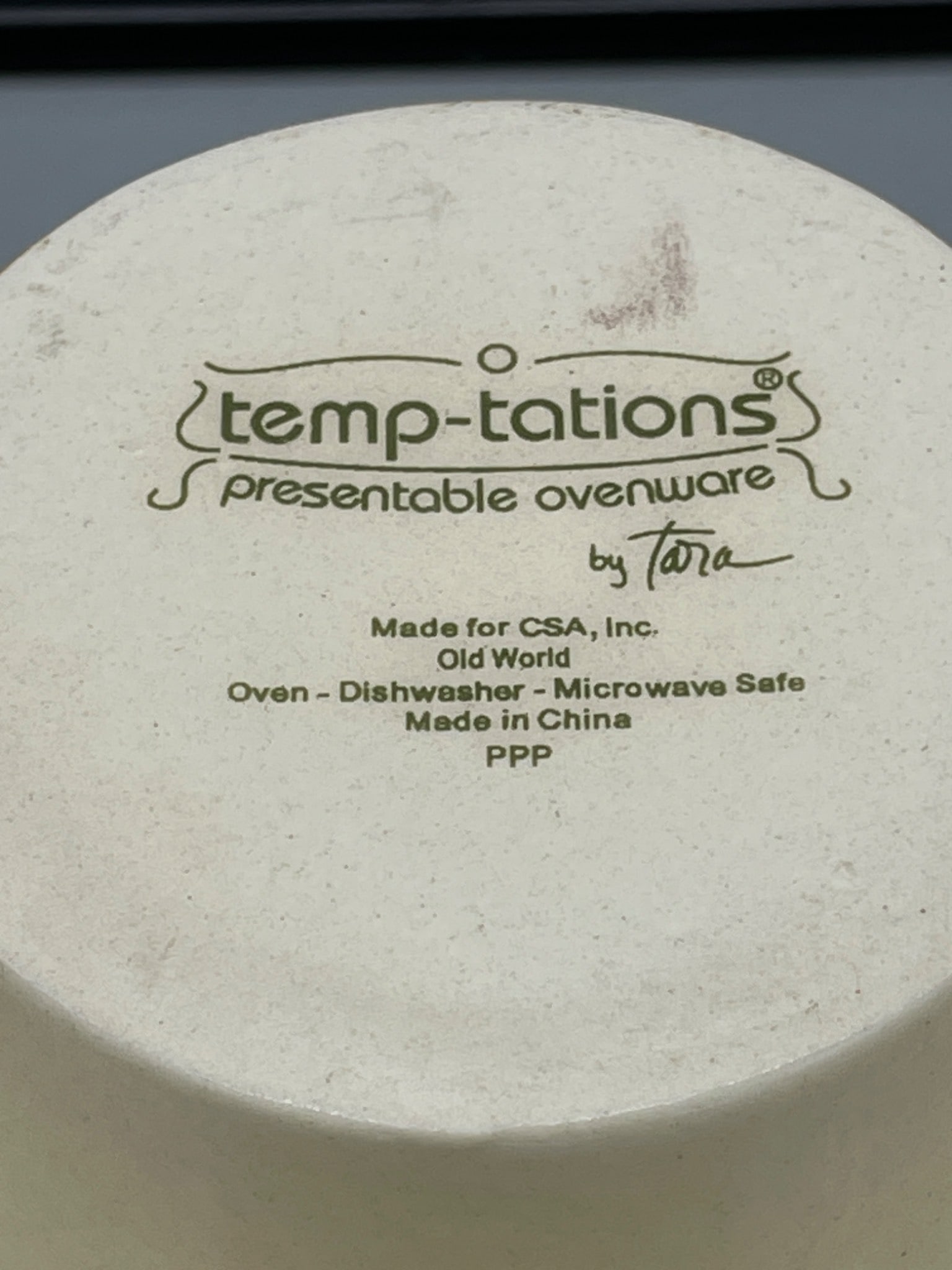 Temp-tations by Tara Old World 6-Cup Presentable Ovenware with Metal Rack - 5