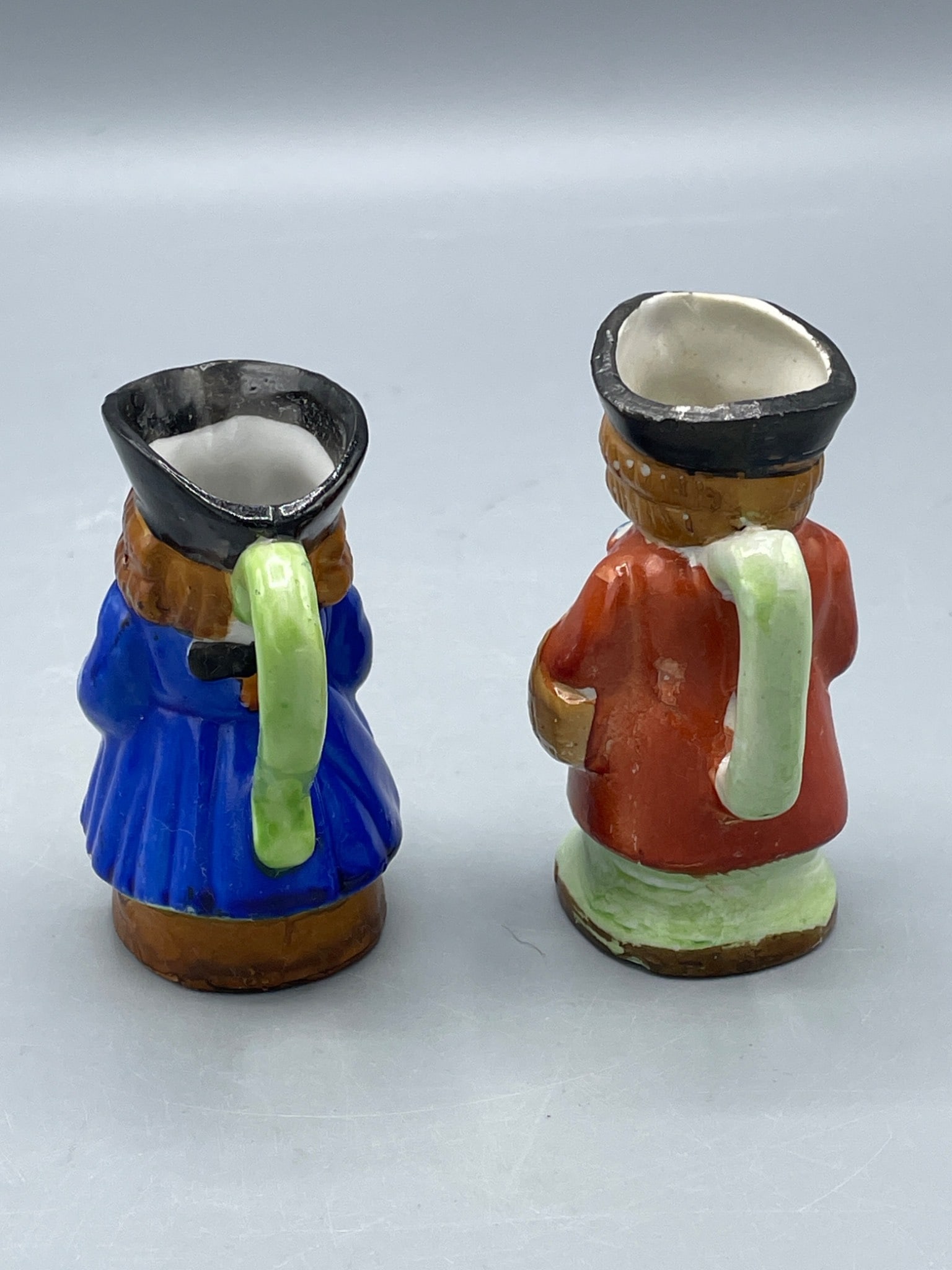 Miniature Ceramic Toby Jug Figures Marked 'Japan' - 2