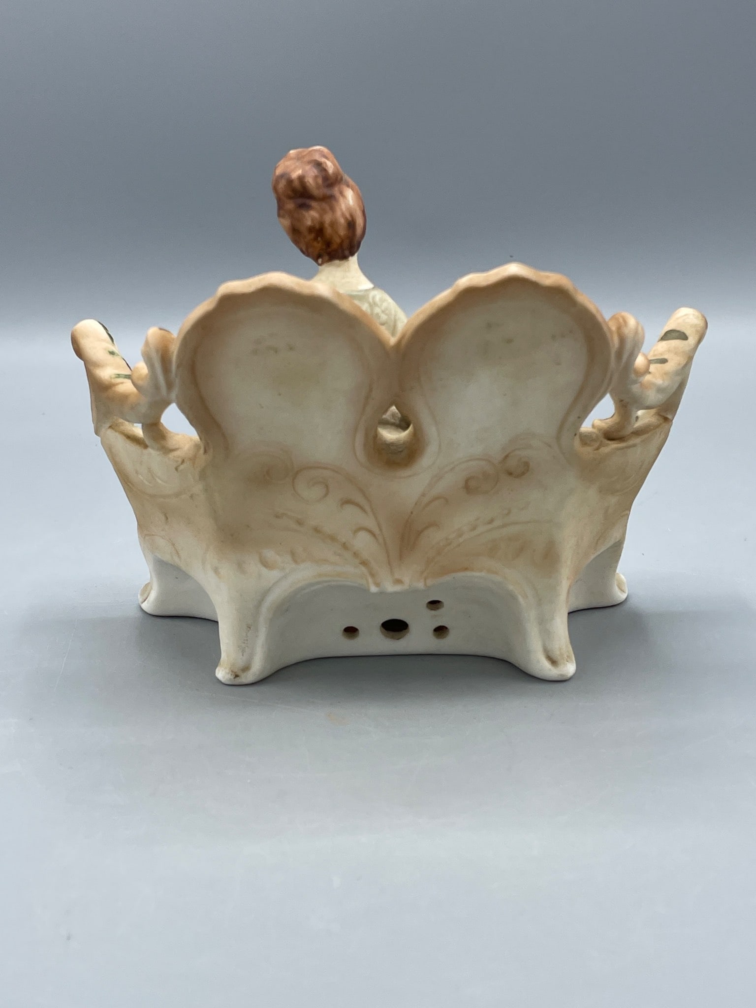 Porcelain Figurine of Woman Seated on Sofa, Model No. 7933 - 4