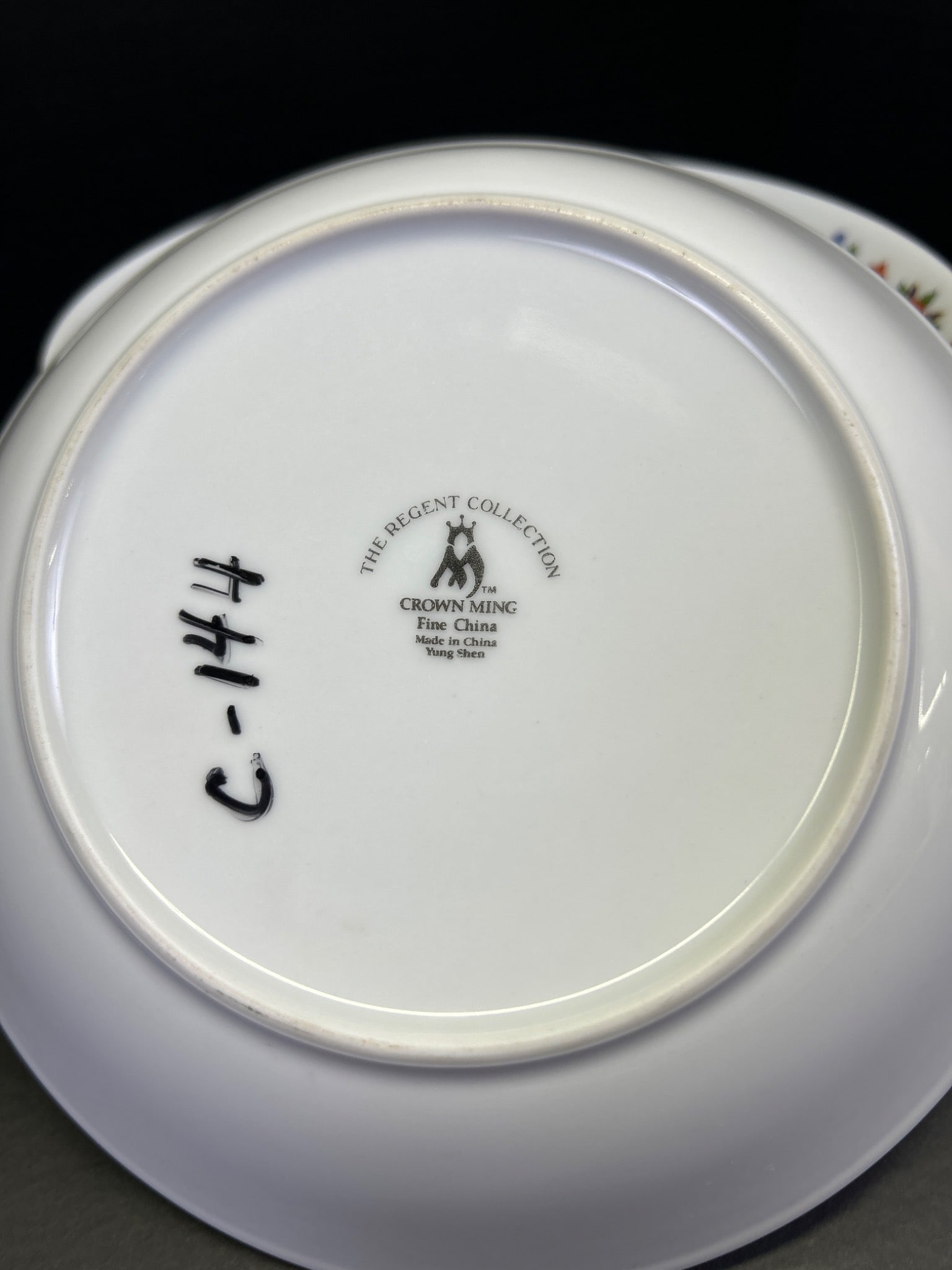8 Crown Ming Rice China The Regent Collection Bowls with Floral Pattern - 3