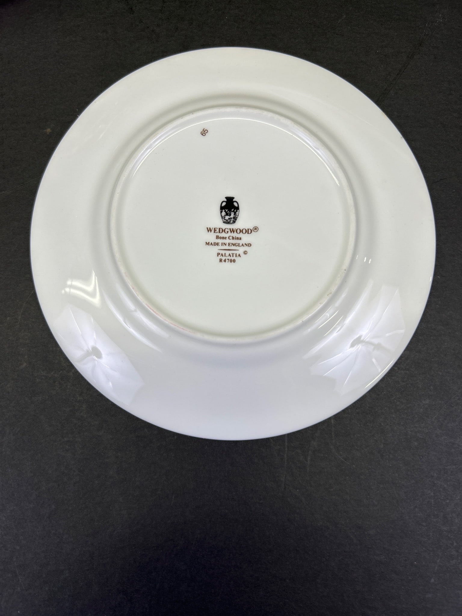Wedgwood Greek Key Pattern China Plates Set - 3