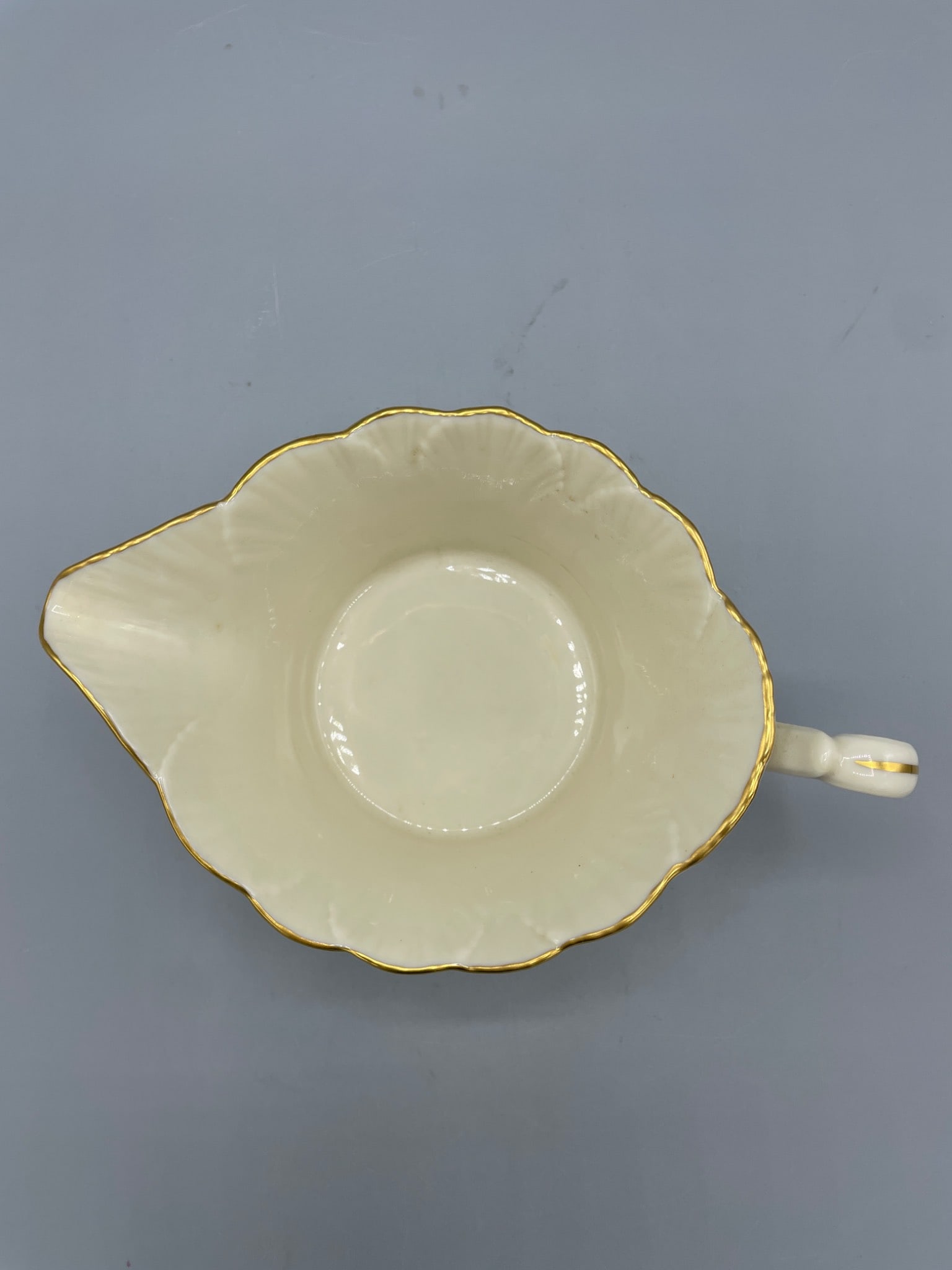 Lenox Creamer with Gold Trim, Made in USA - 3