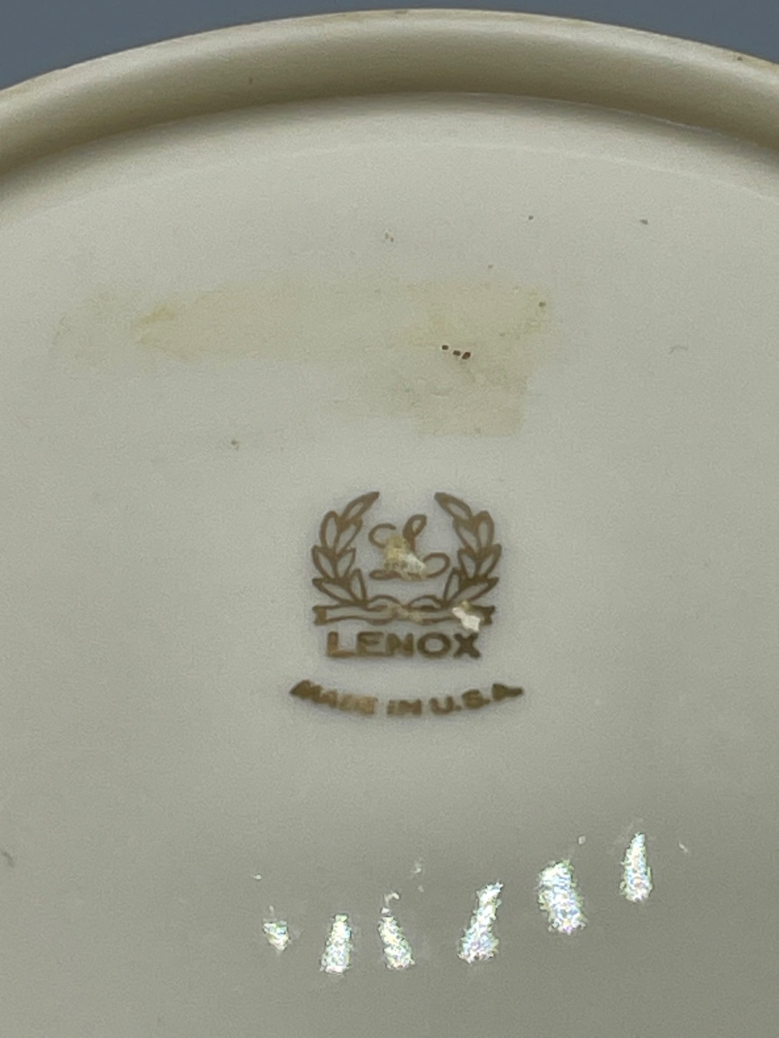 Lenox Creamer with Gold Trim, Made in USA - 5
