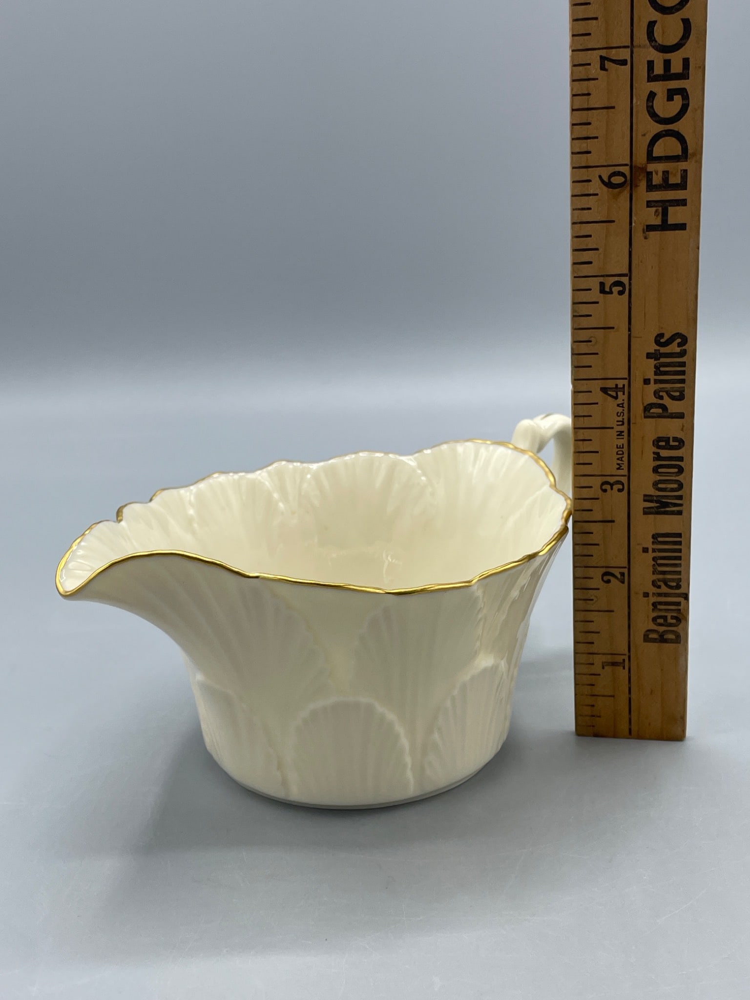 Lenox Creamer with Gold Trim, Made in USA - 6