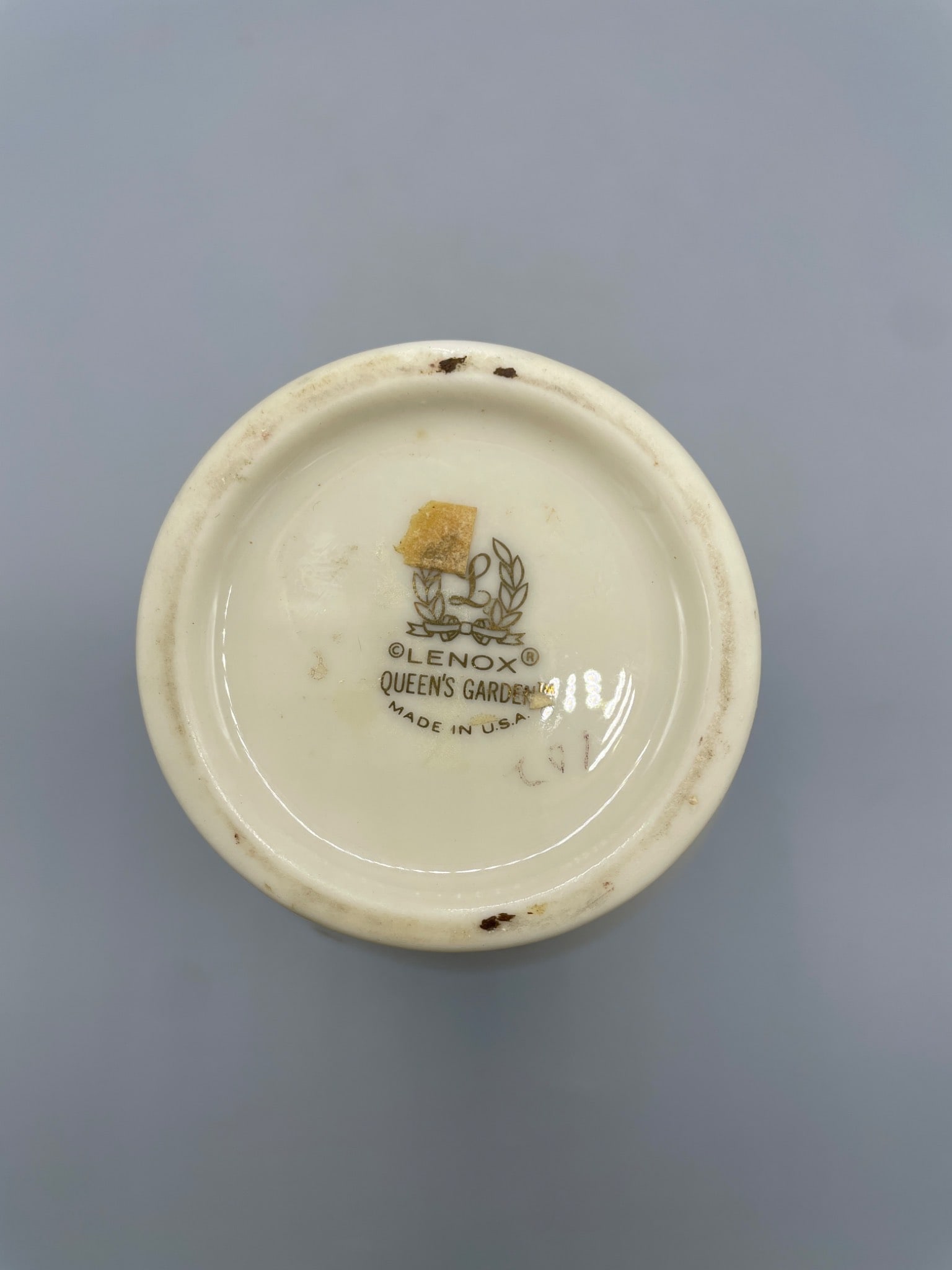 Lenox Queens Garden Vase, Made in USA, Gold Accents, 9 Inches - 4