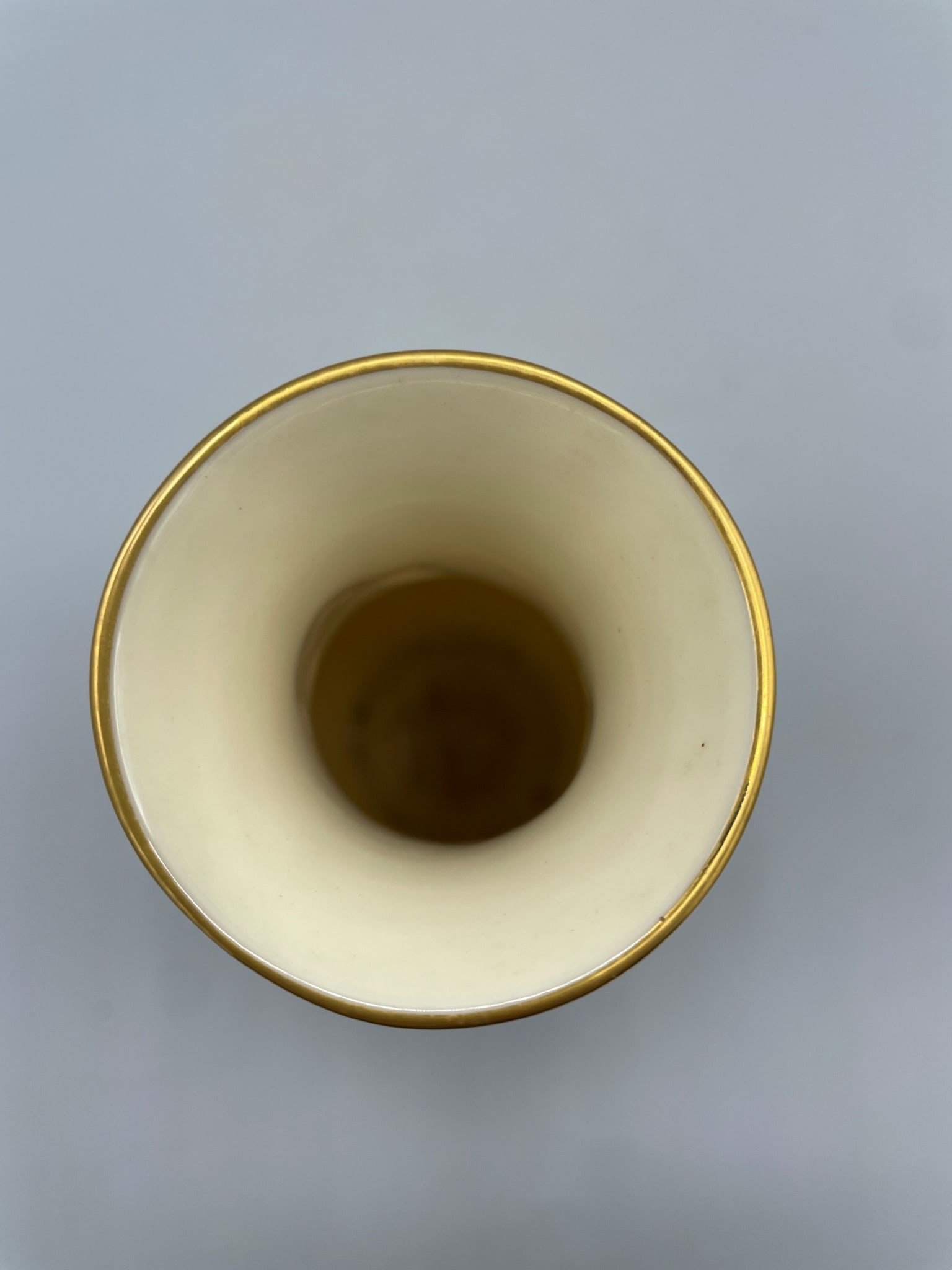 Lenox Countess Vase Hand Decorated With 24K Gold, 7 Inches - 3
