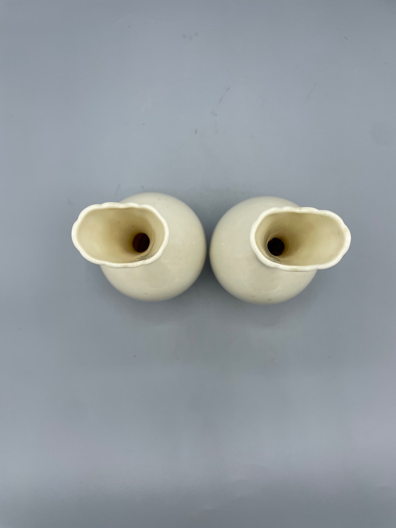 Lenox Flared Neck Ceramic Vases Made in USA - 4