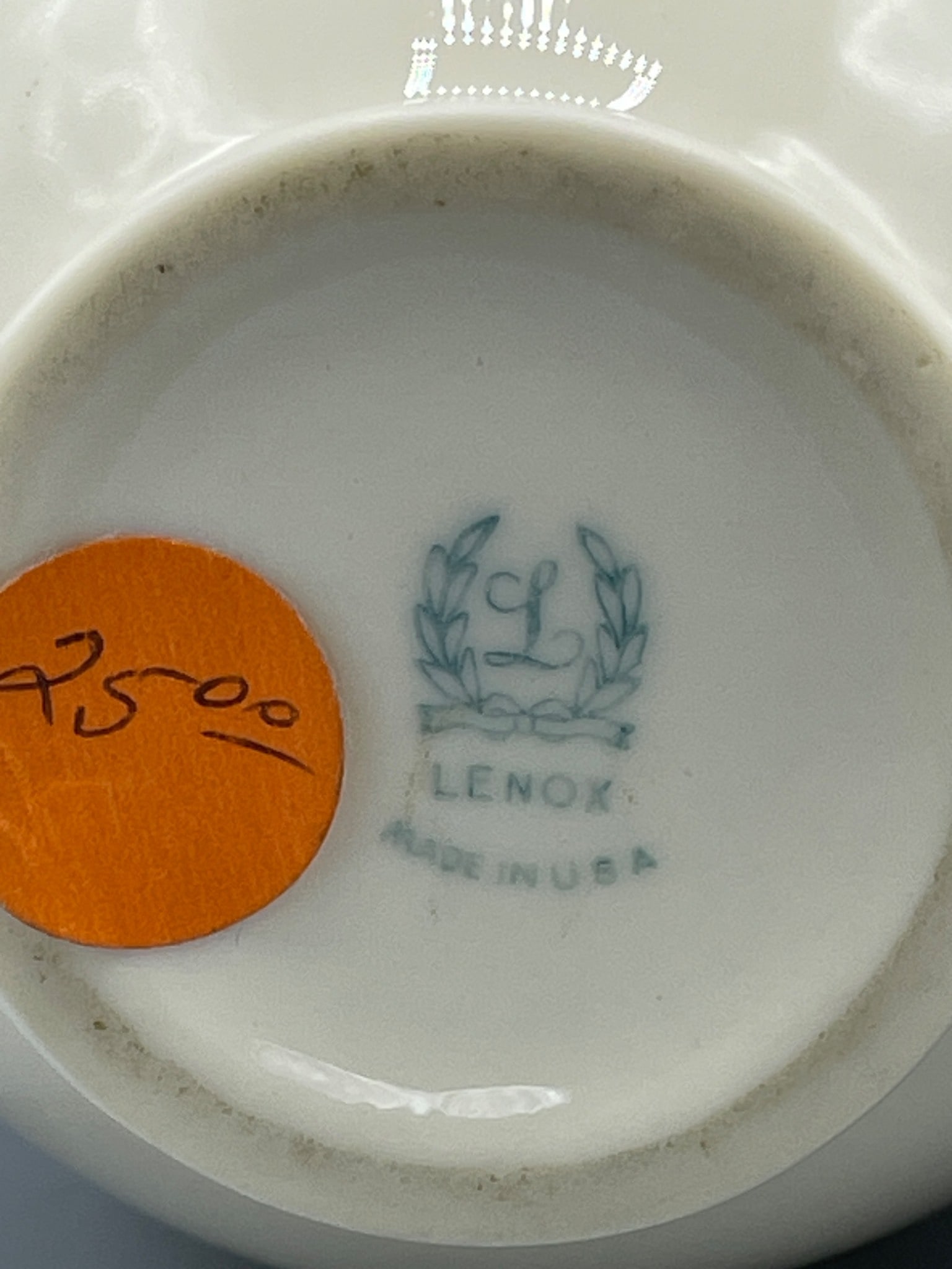 Lenox Flared Neck Ceramic Vases Made in USA - 7