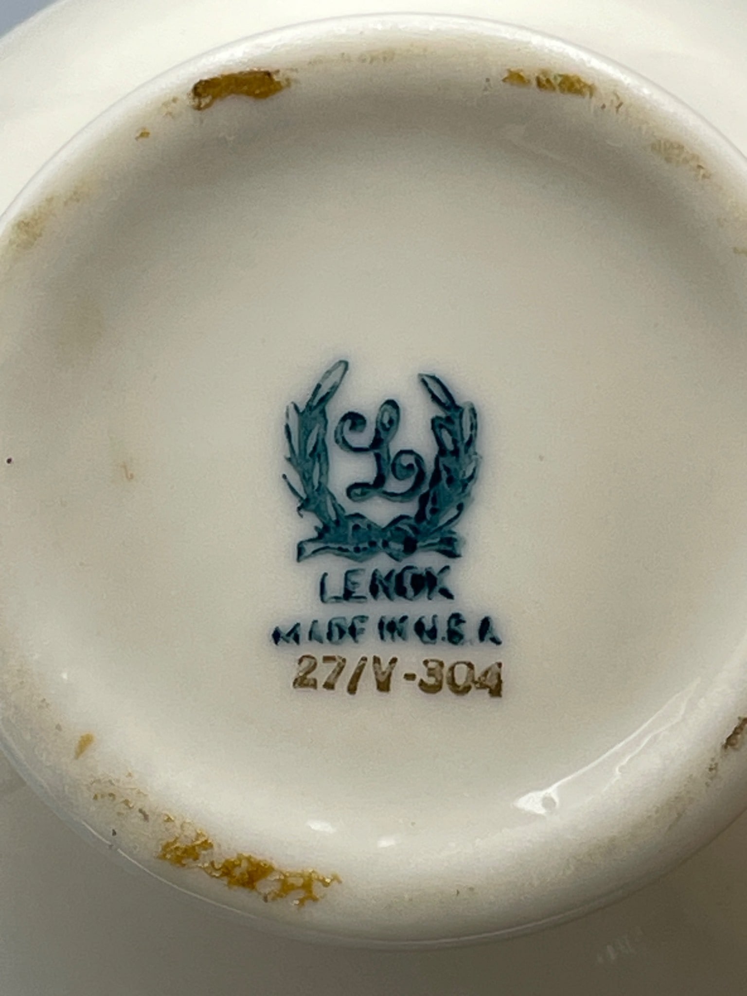 Lenox Vase With Floral Design, Model 271V-304, Made in USA - 5
