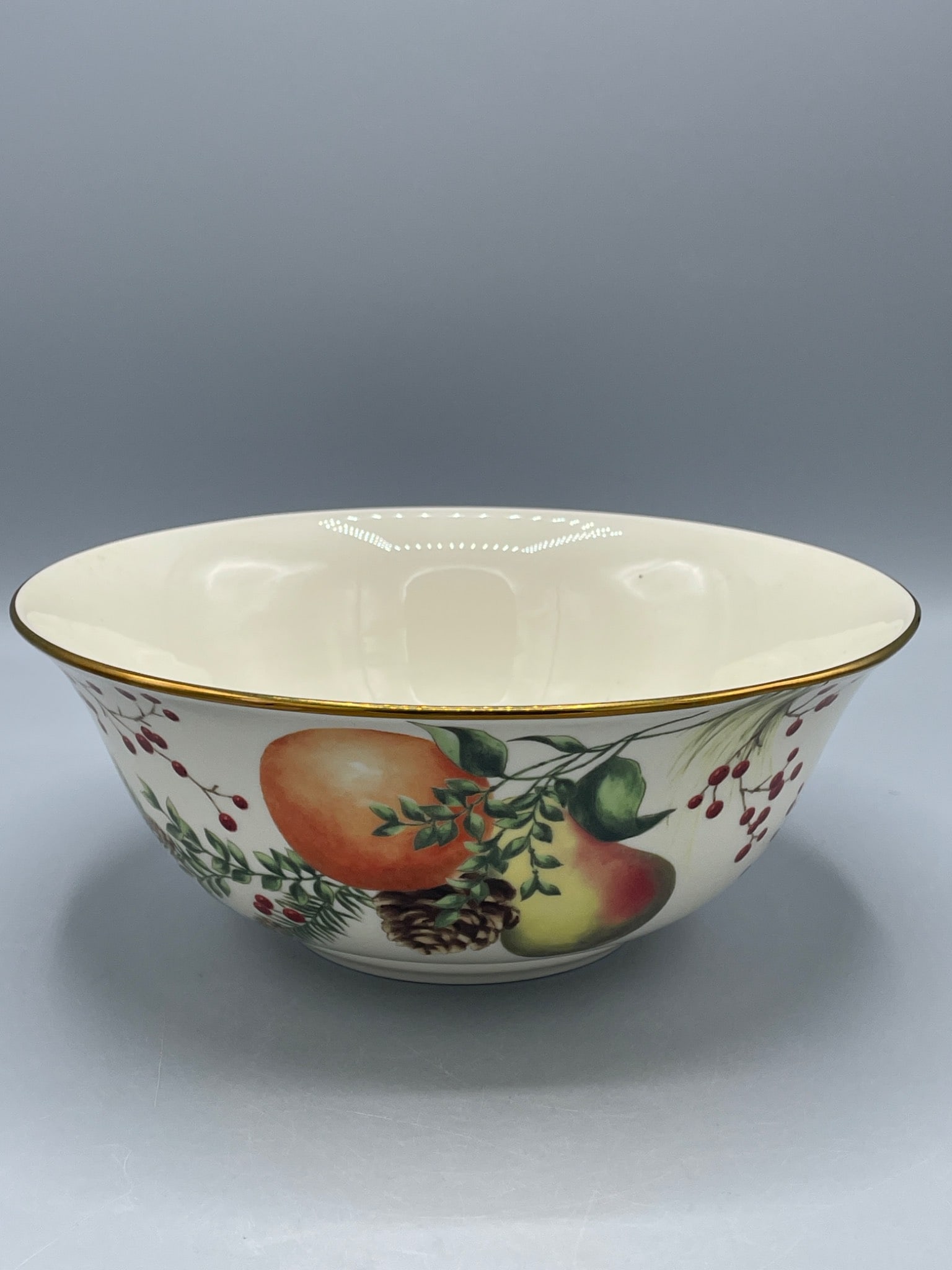 Lenox Williamsburg Boxwood and Pine 9-Inch Serving Bowl - 2